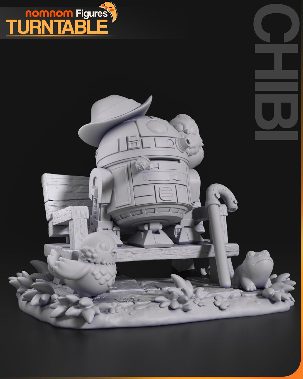 Chibi R2D2 - SW