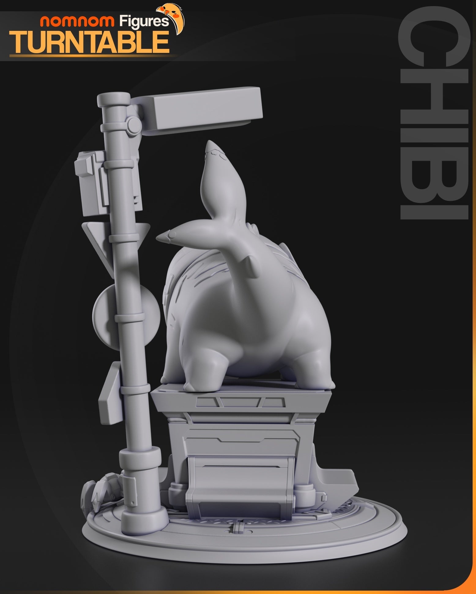 Chibi Jeff the Shark - Marvel Rivals - 4"