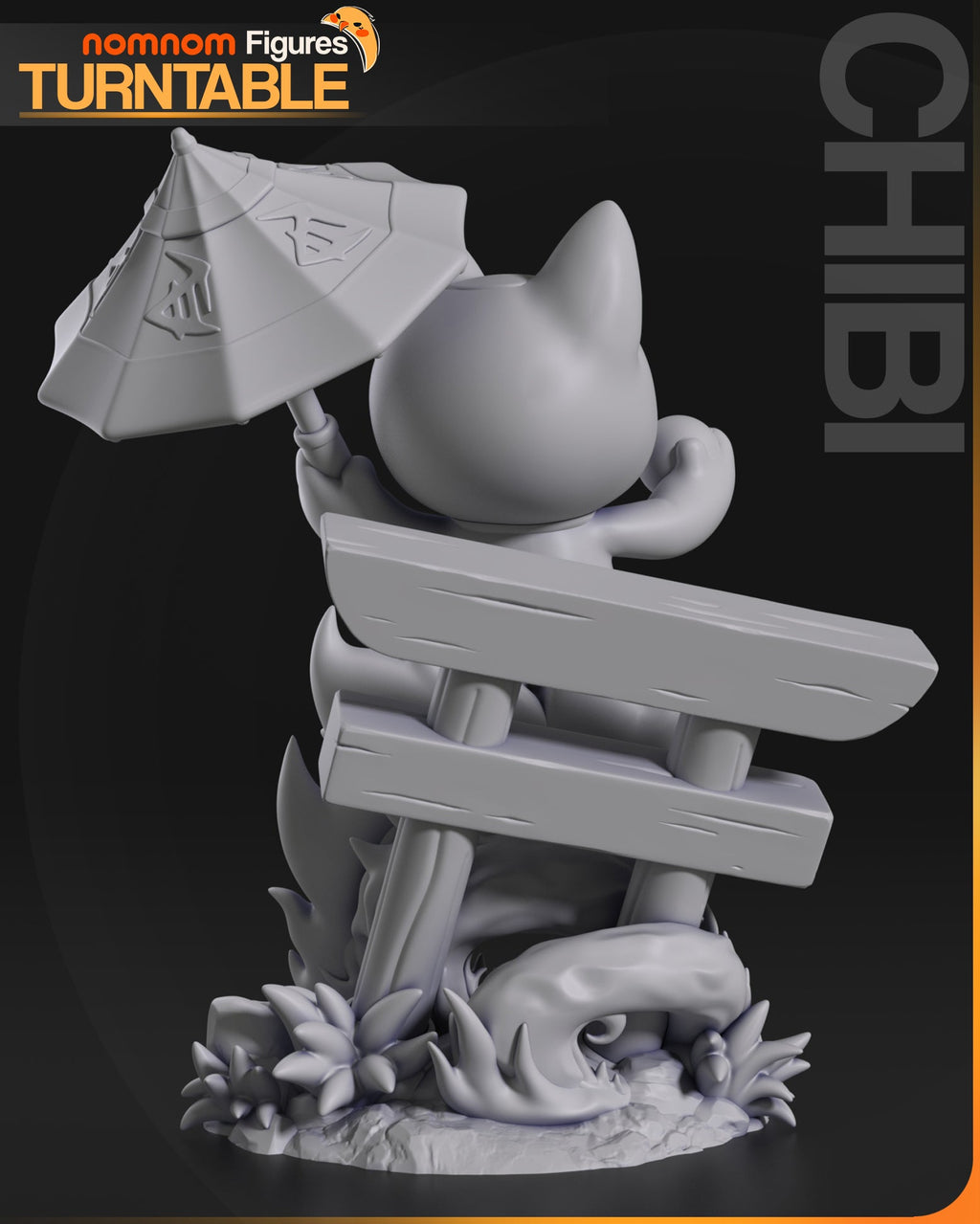 Chibi Turbo Granny Cat