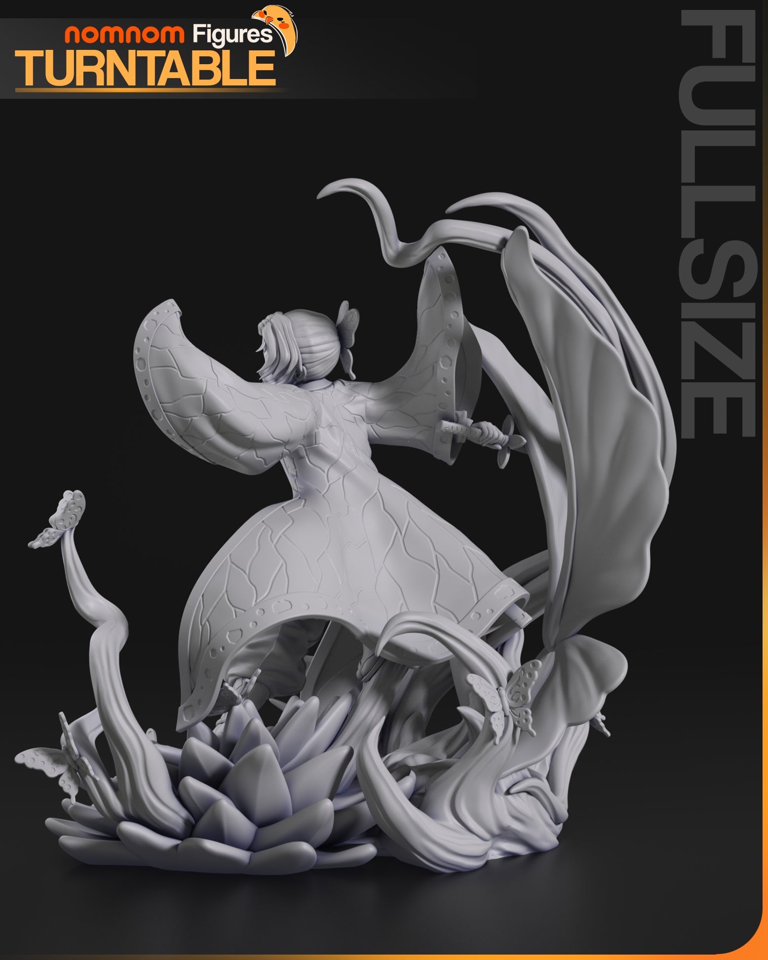 Shinobu Kochou - Demon Slayer / Kimetsu no Yaiba - 75mm, 1:10 Scale, Bust