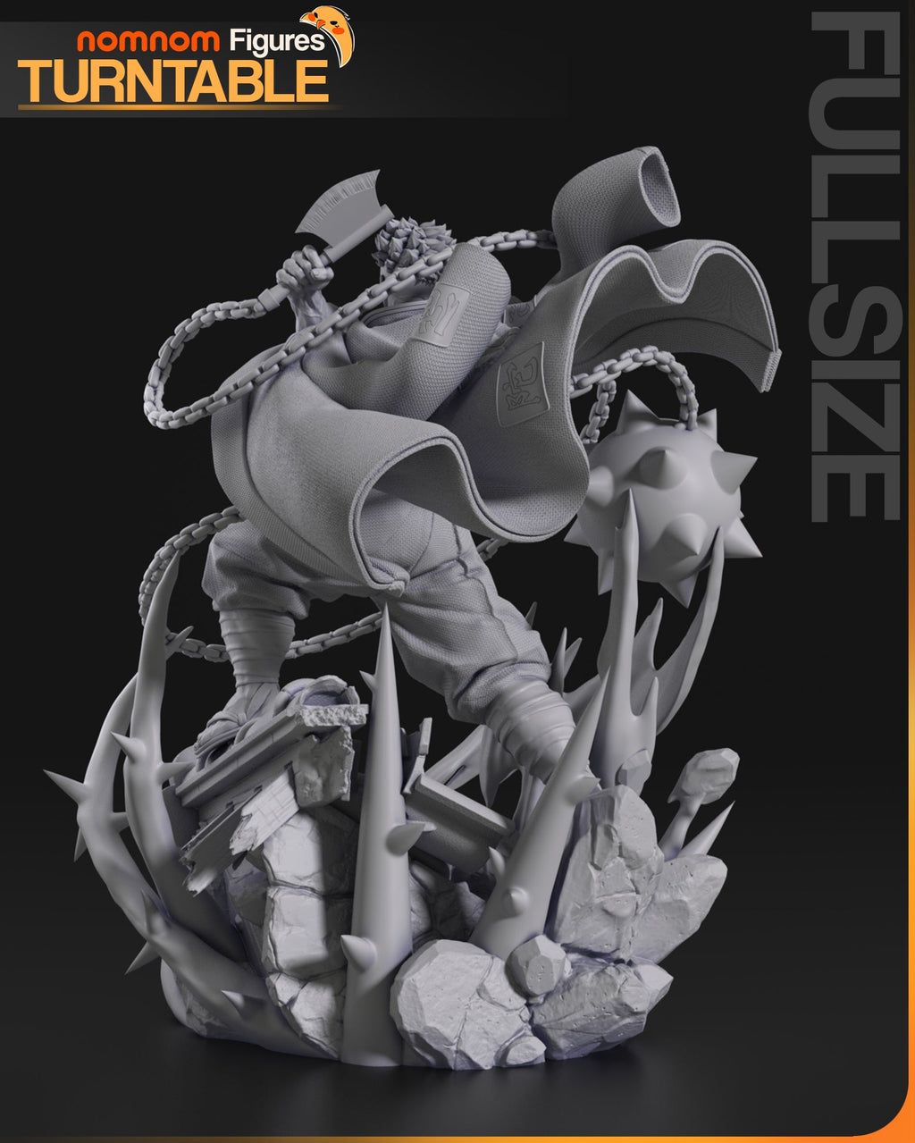 Gyomei - Demon Slayer / Kimetsu no Yaiba - 75mm, 1:10 Scale & Bust
