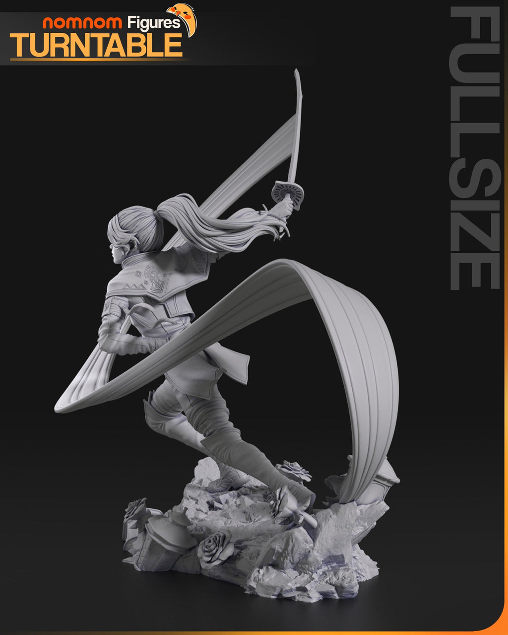 Maelle - Expedition 33 - 1:10, 75mm, Bust