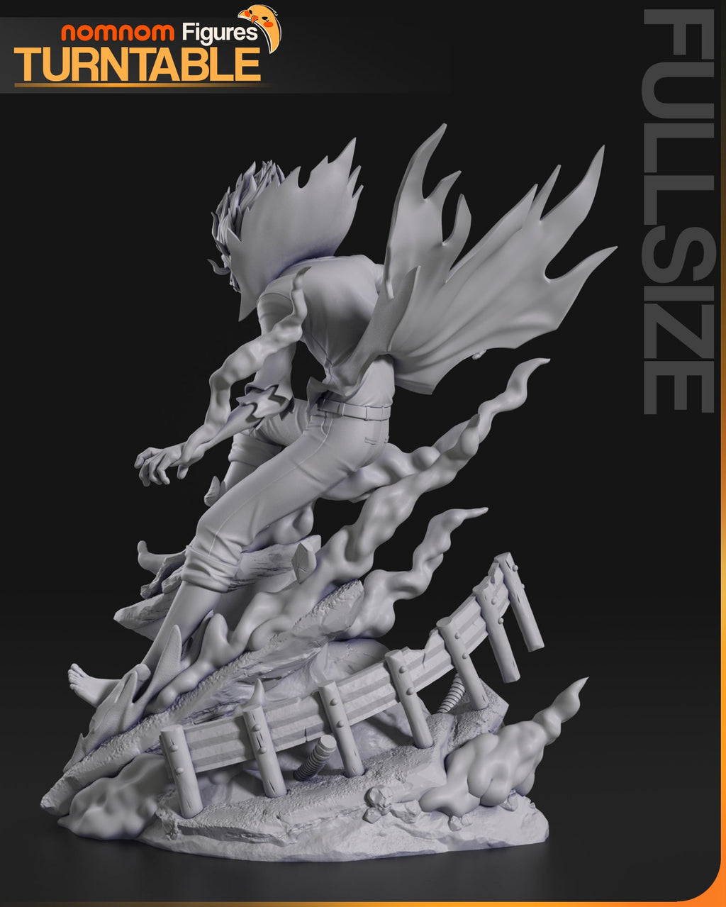 Turbo Okarun - Dandadan - 75mm, 1:10 Scale, Bust