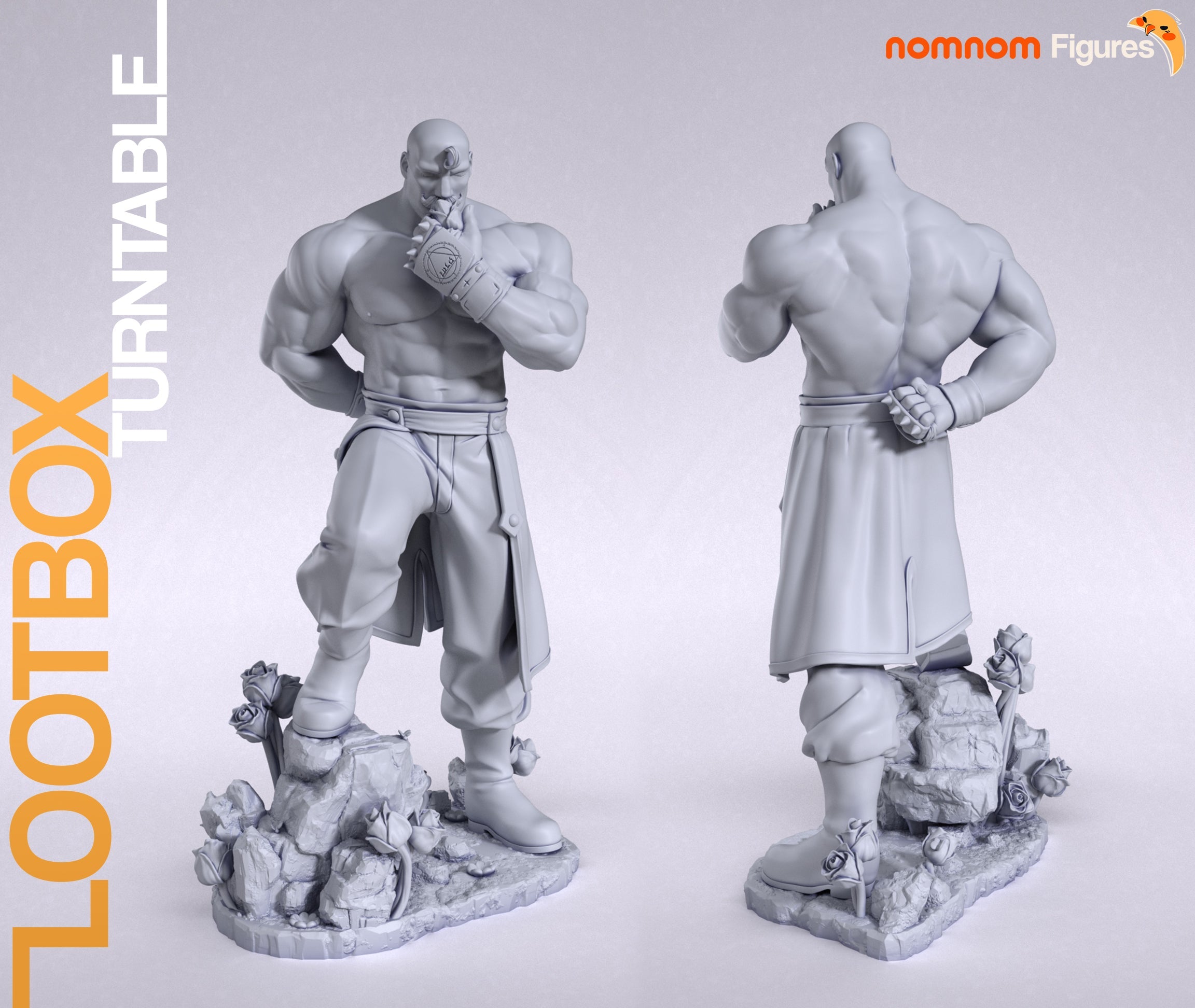 Alex Luis Armstrong - Full Metal Alchemist - 1:10 Scale