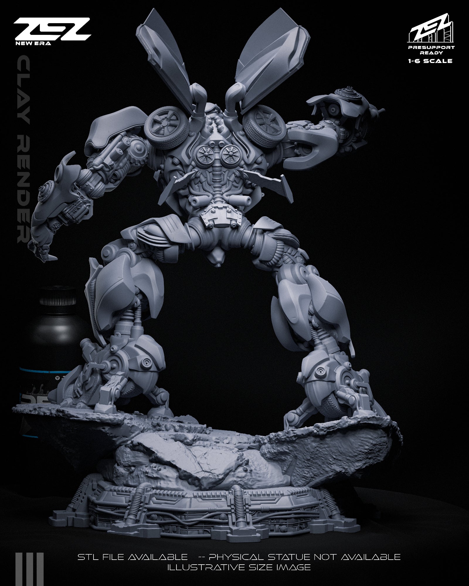 Bumblebee - Transformers - 1:18 Scale Figure