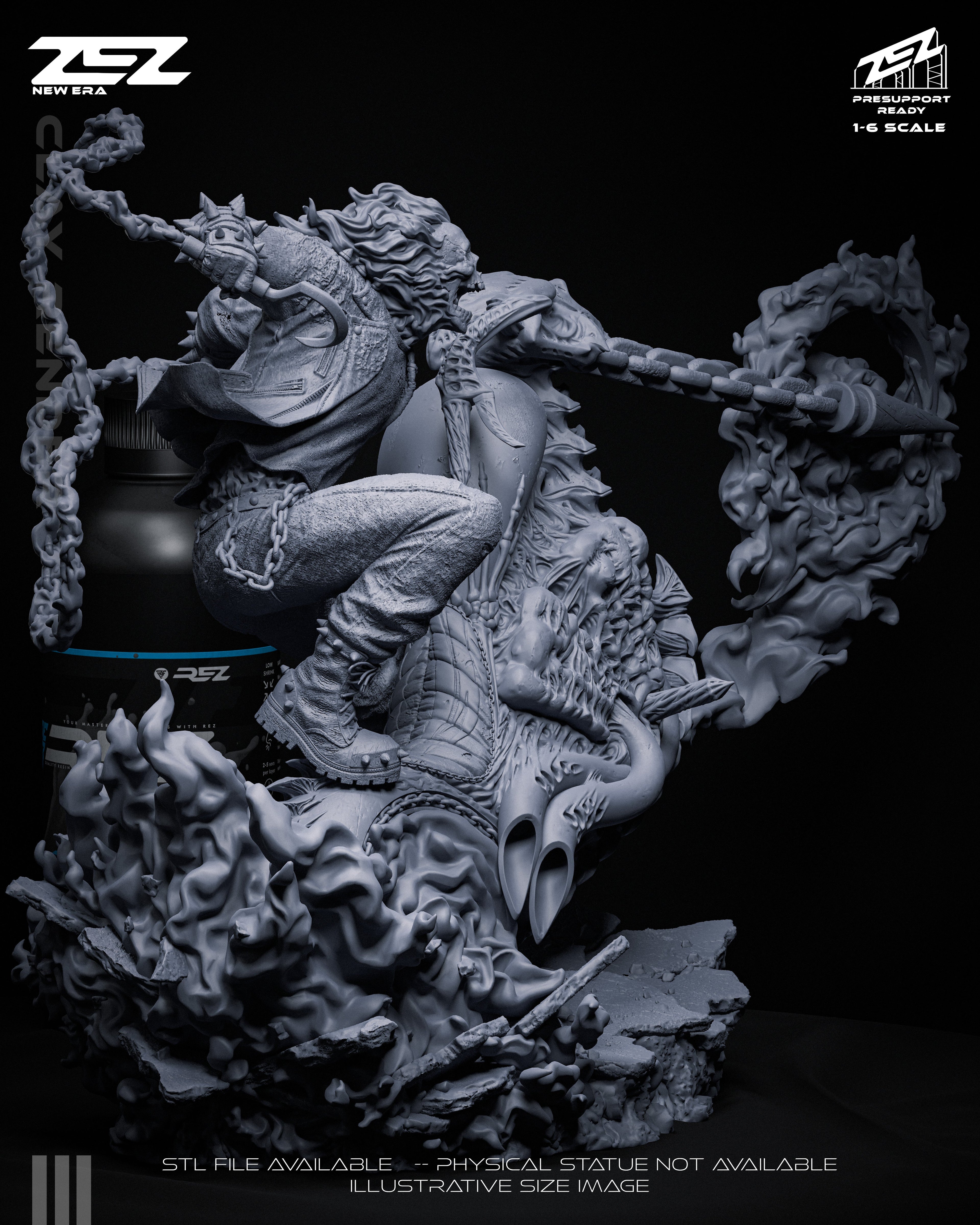 Ghost Rider - Marvel Comics  - 1:6 Scale, Bust
