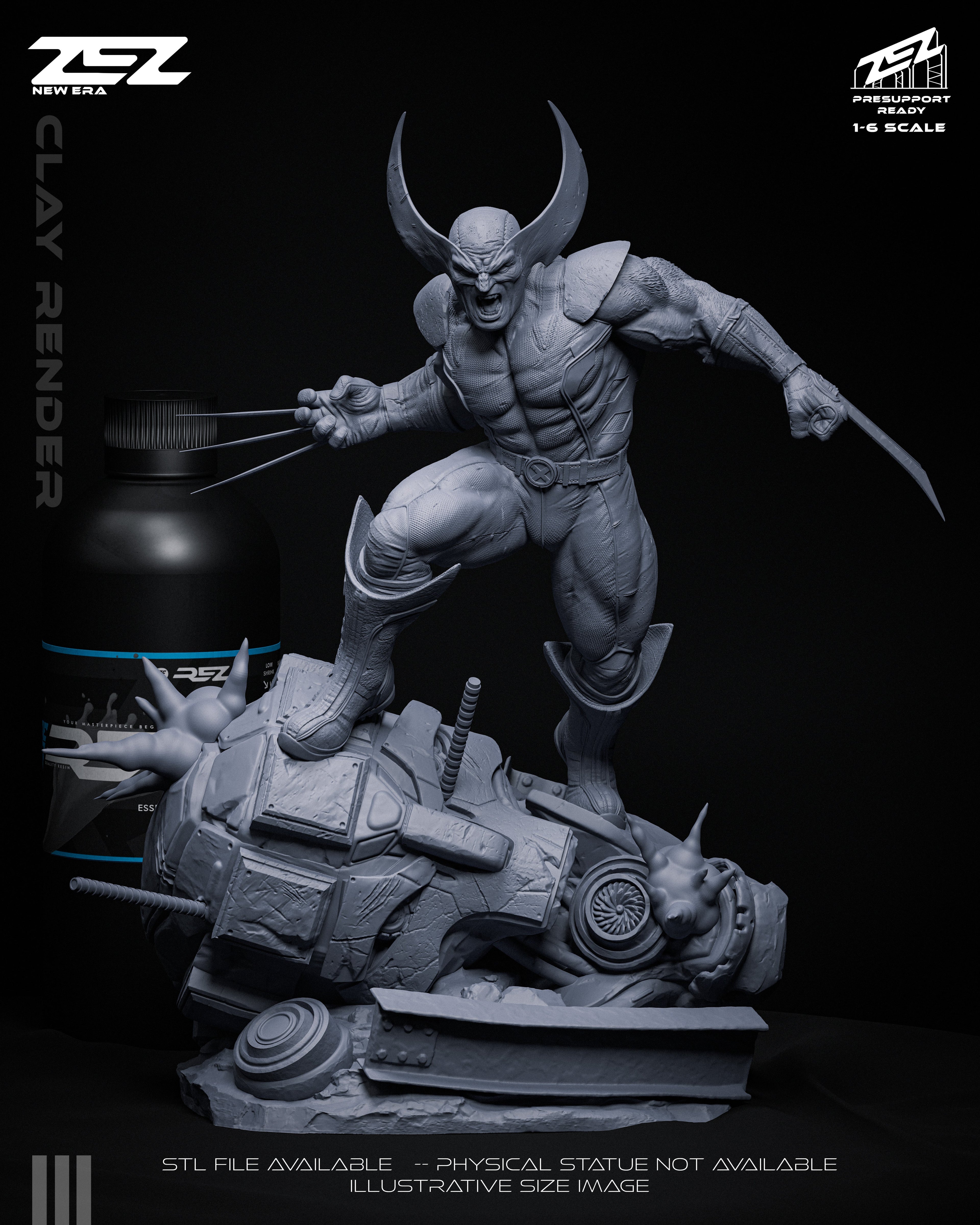 Wolverine - Marvel Comics - 1:6 Scale & Bust