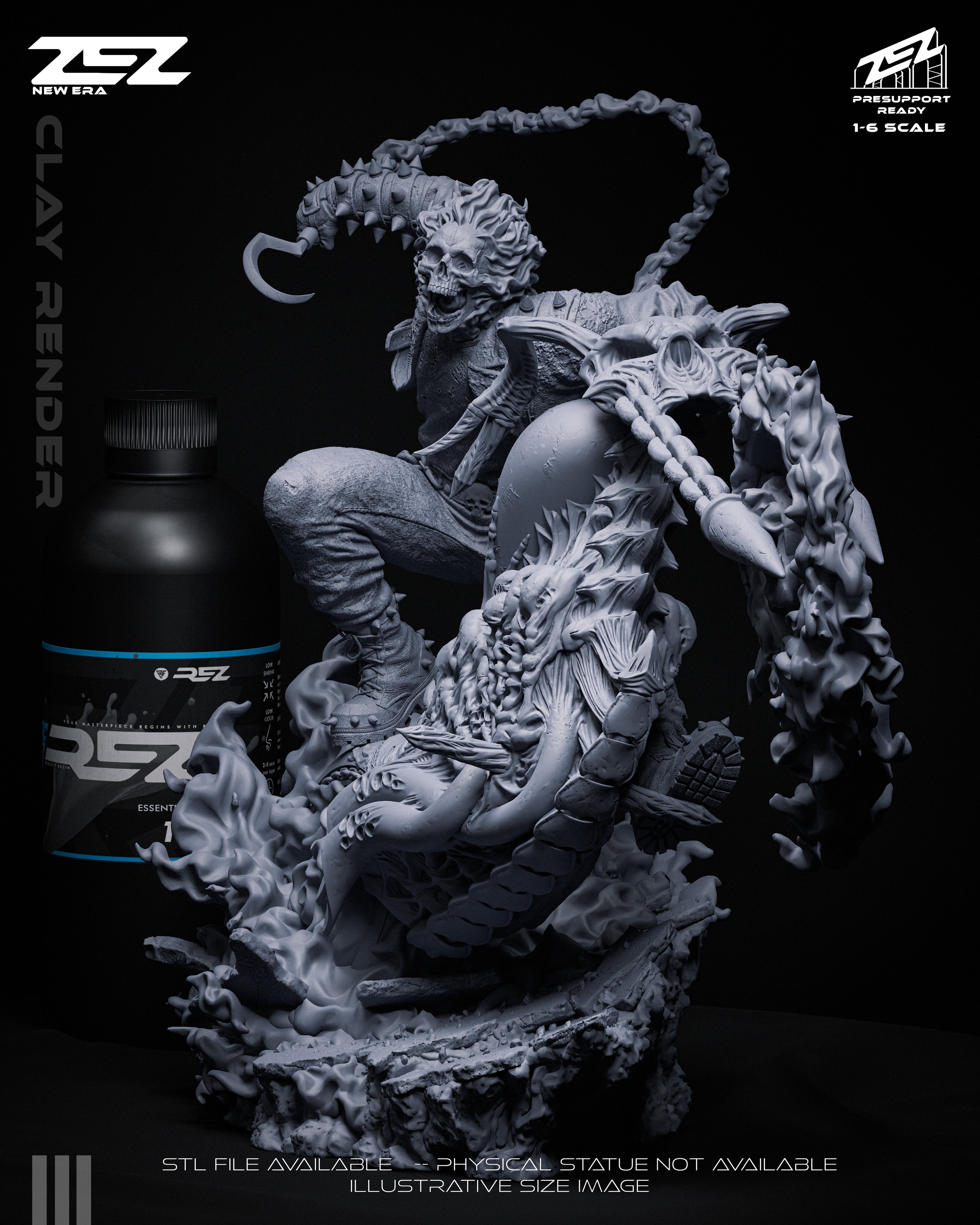 Ghost Rider - Marvel Comics  - 1:6 Scale, Bust
