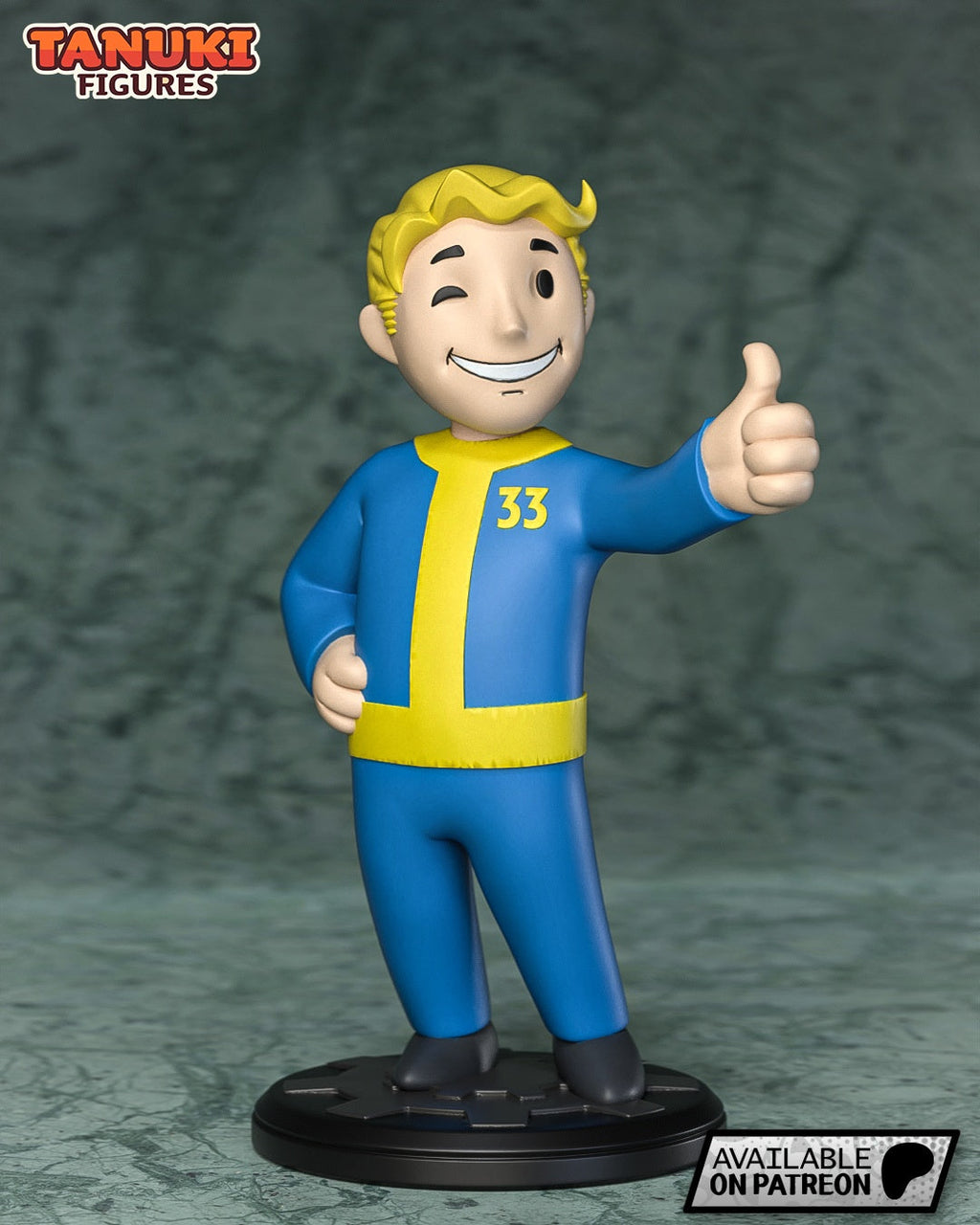 Vault Boy - Fallout - 1:12 Scale