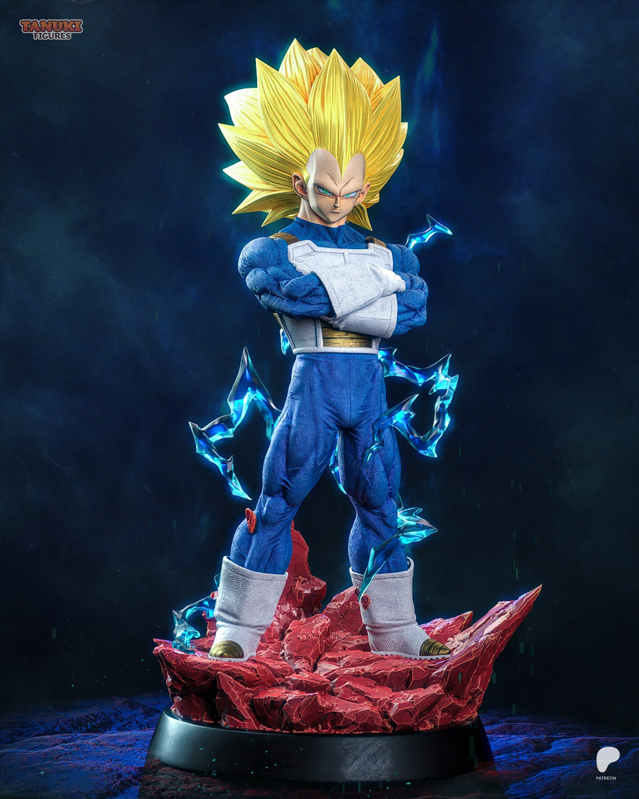SSJ3 Vegeta - DBGT - 1:6 Scale, Bust
