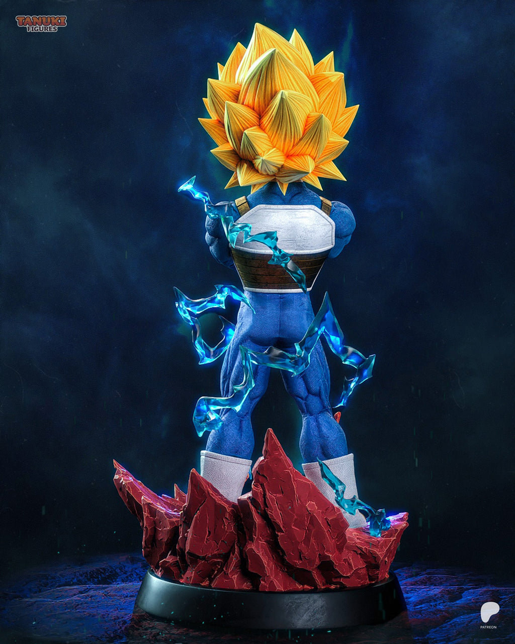 SSJ3 Vegeta - DBGT - 1:6 Scale, Bust