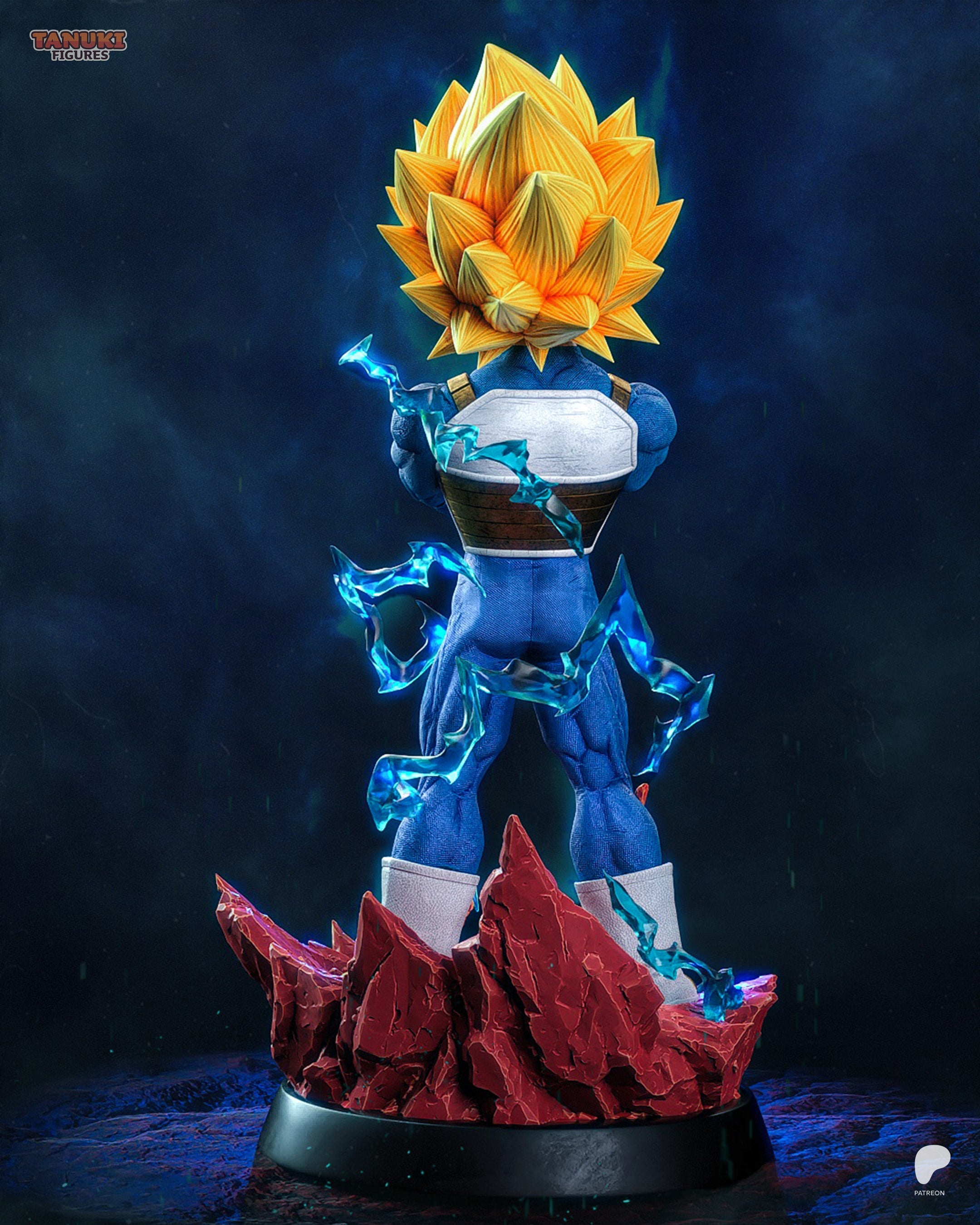 SSJ3 Vegeta - DBGT - 1:6 Scale, Bust