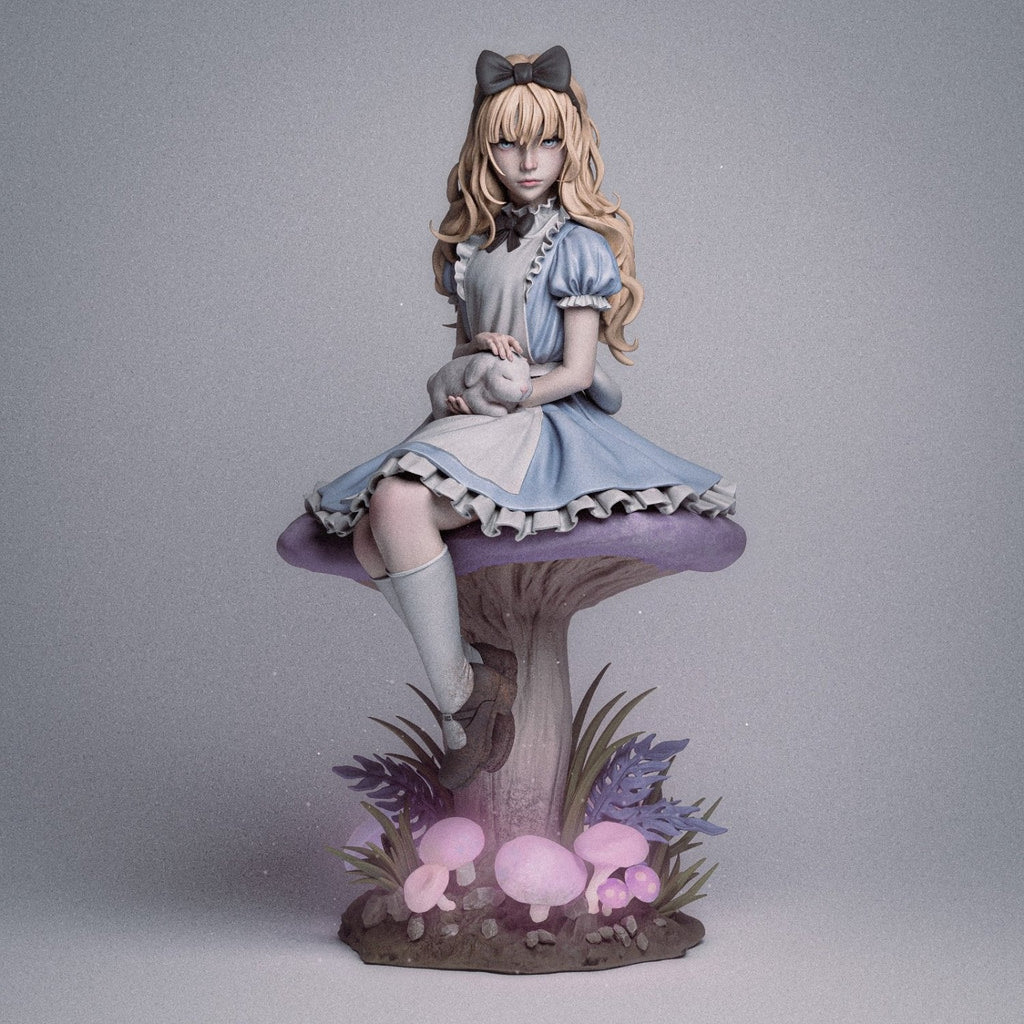 Alice - Alice in Wonderland - 1:6, 1:9 Scale Figures & Bust