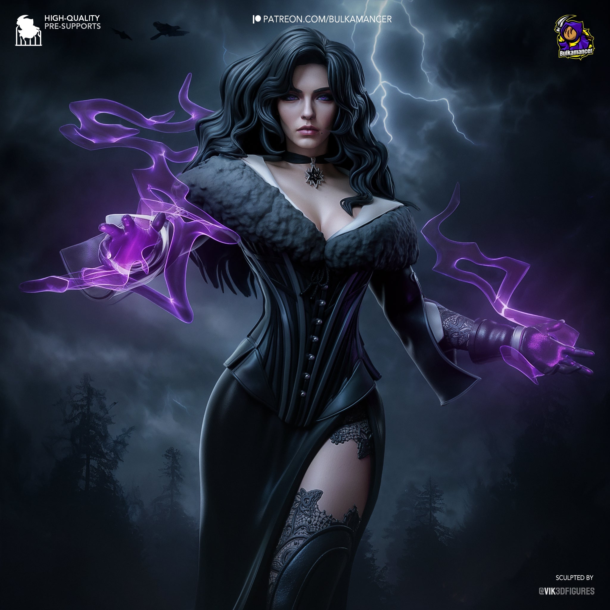 Yennefer - Witcher - 1:8 Scale Figure