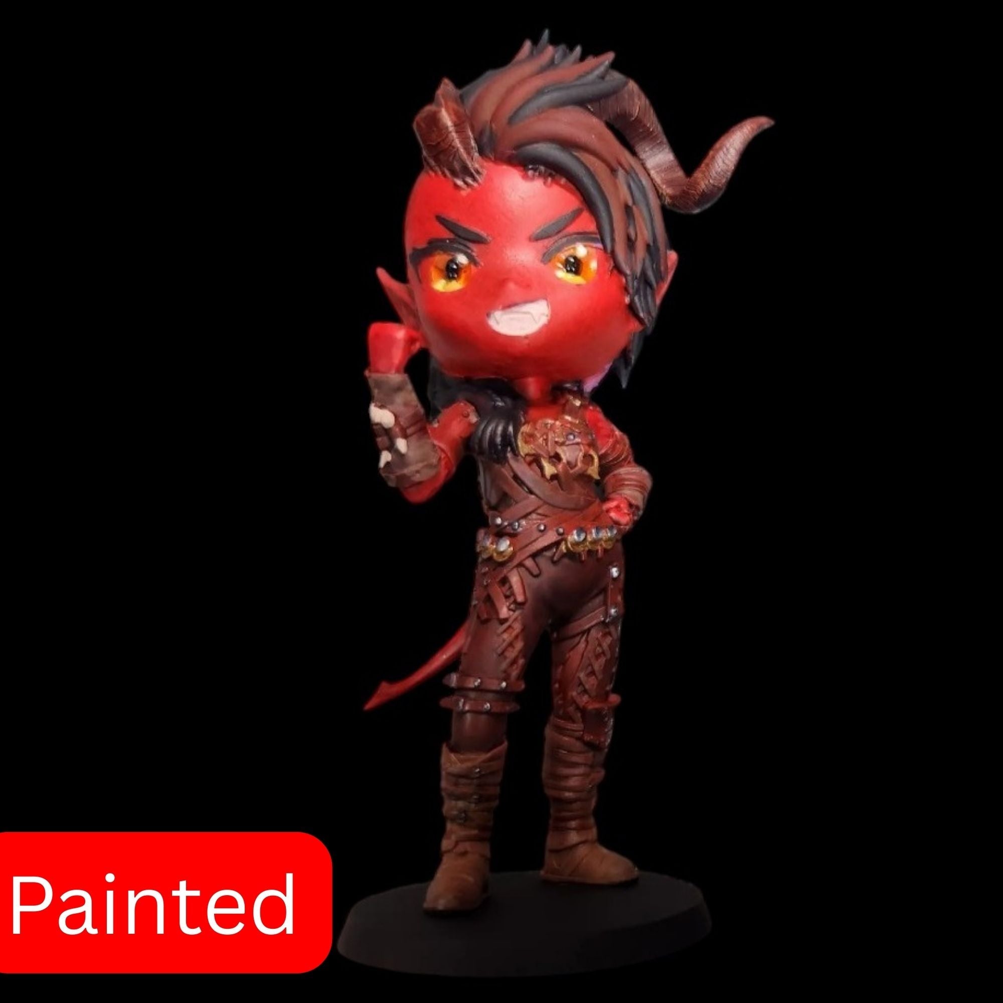 Chibi Karlach - Baldur's Gate 3 Figure