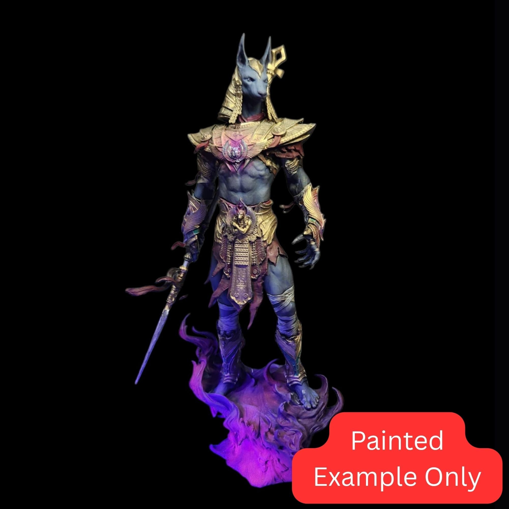 Anubis - Egyptian God - 1:6, 1:9 Scale Figures & Bust