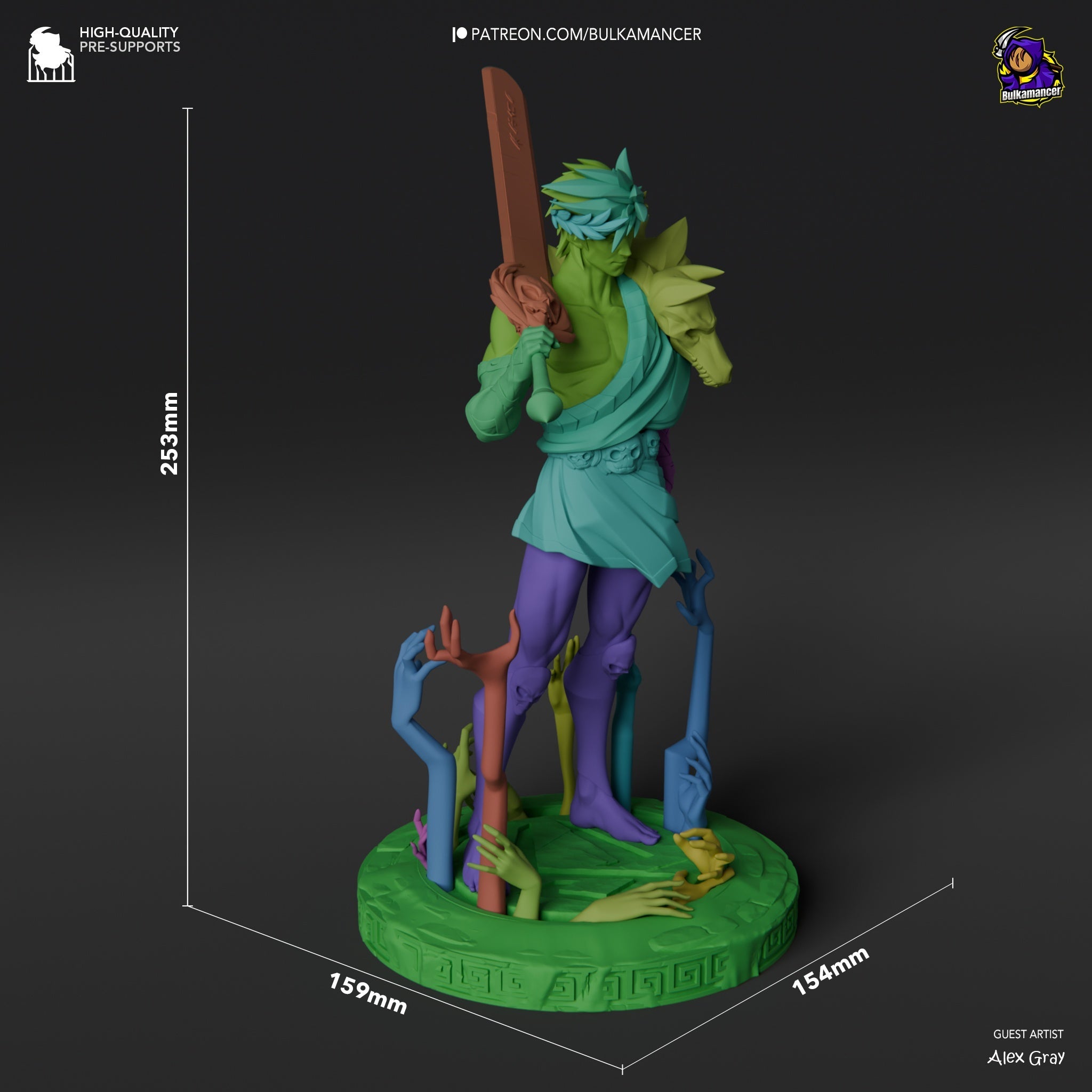 Zagreus - Hades - 1:8 Scale Figure