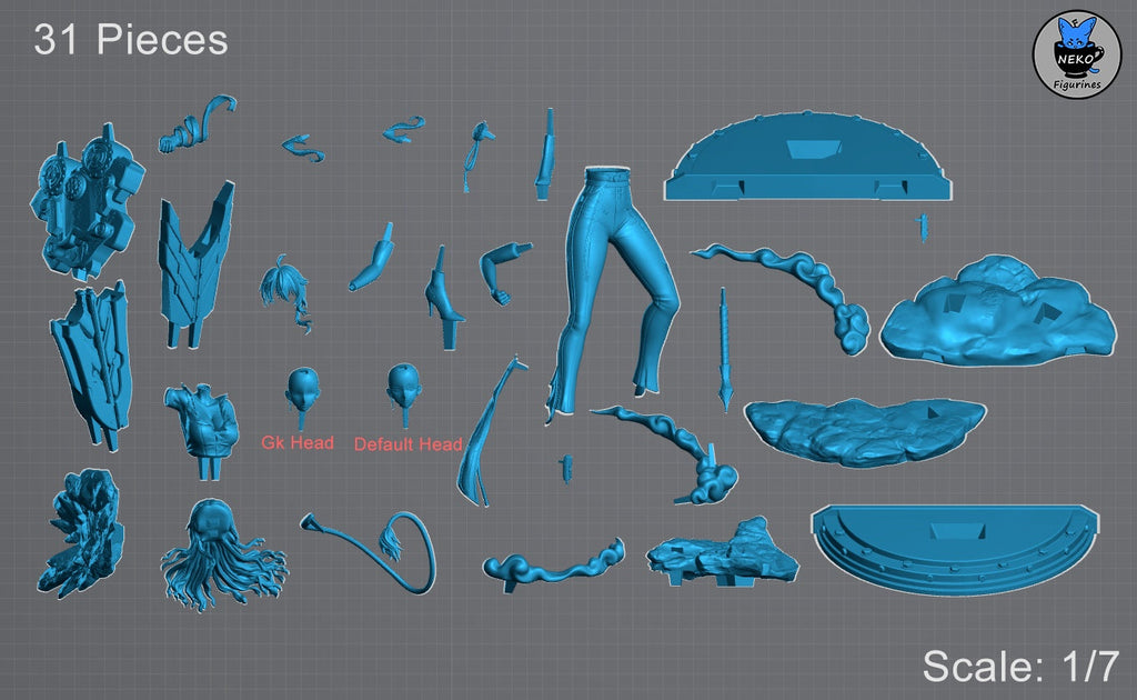 Zani - Second Form - Wuthering Waves - 1:7 Scale