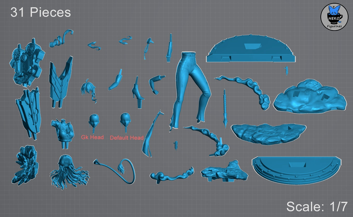 Zani - Second Form - Wuthering Waves - 1:7 Scale