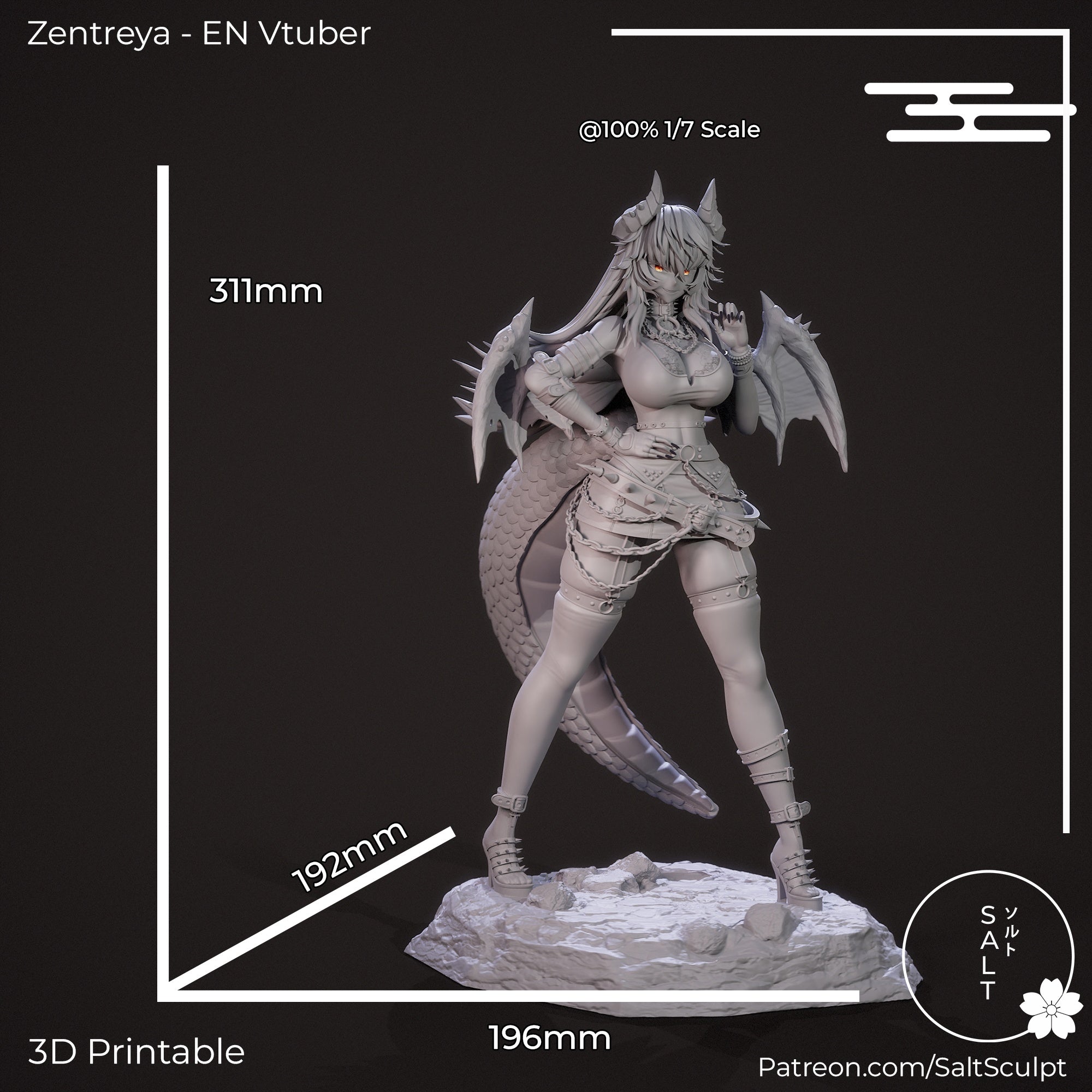 Zentreya - Vtuber - 1:7 Scale Figure
