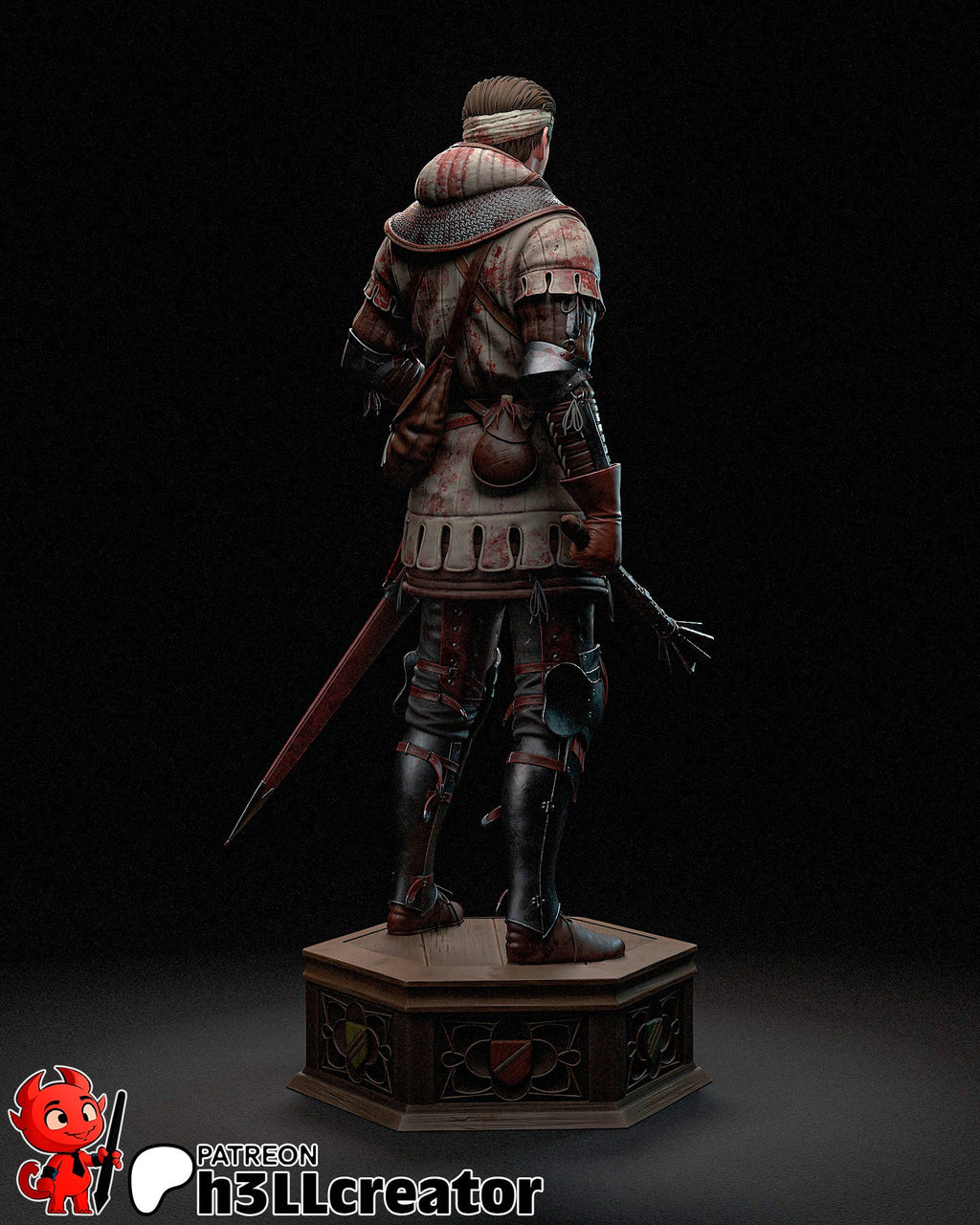 Jan Zizka - Deliverance, Kingdom Come -  1:8 Scale, Bust