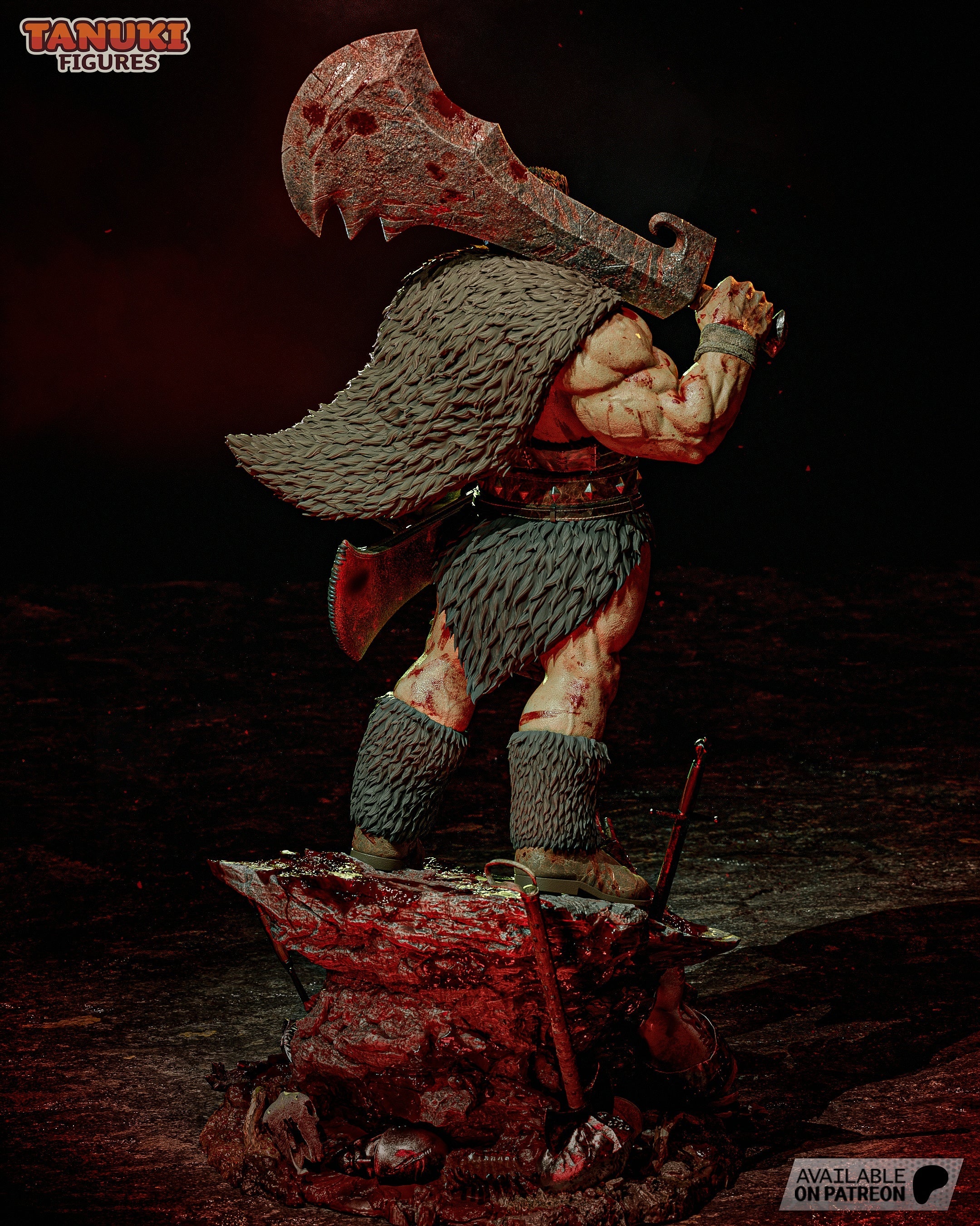 Zodd - Berserk - 1:6 Scale & Bust