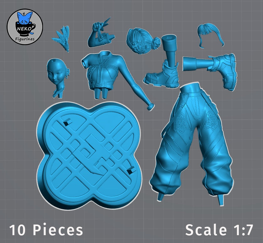 Zoey - K-Pop Demon Hunters - 1:7 Scale