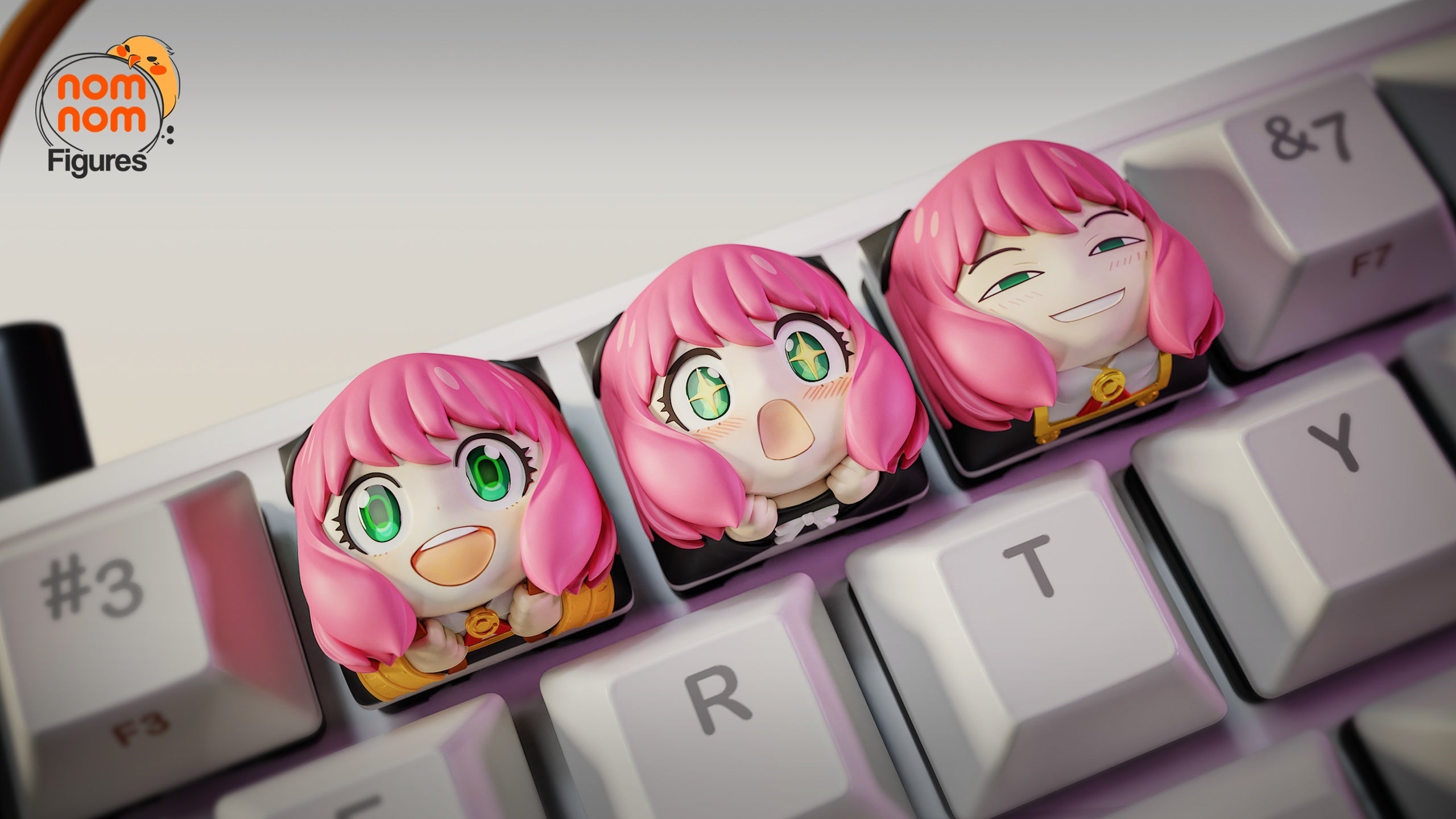 Anya - Spy X Family - Keyboard Keycaps