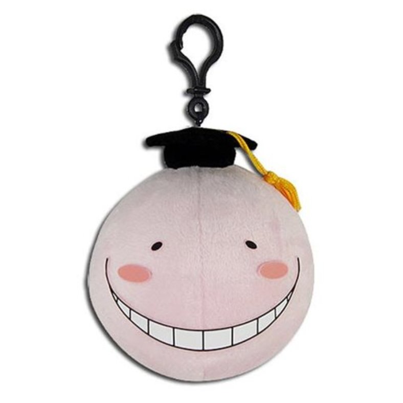 Assassination Classroom Pink Korosensei 4-Inch Key Chain