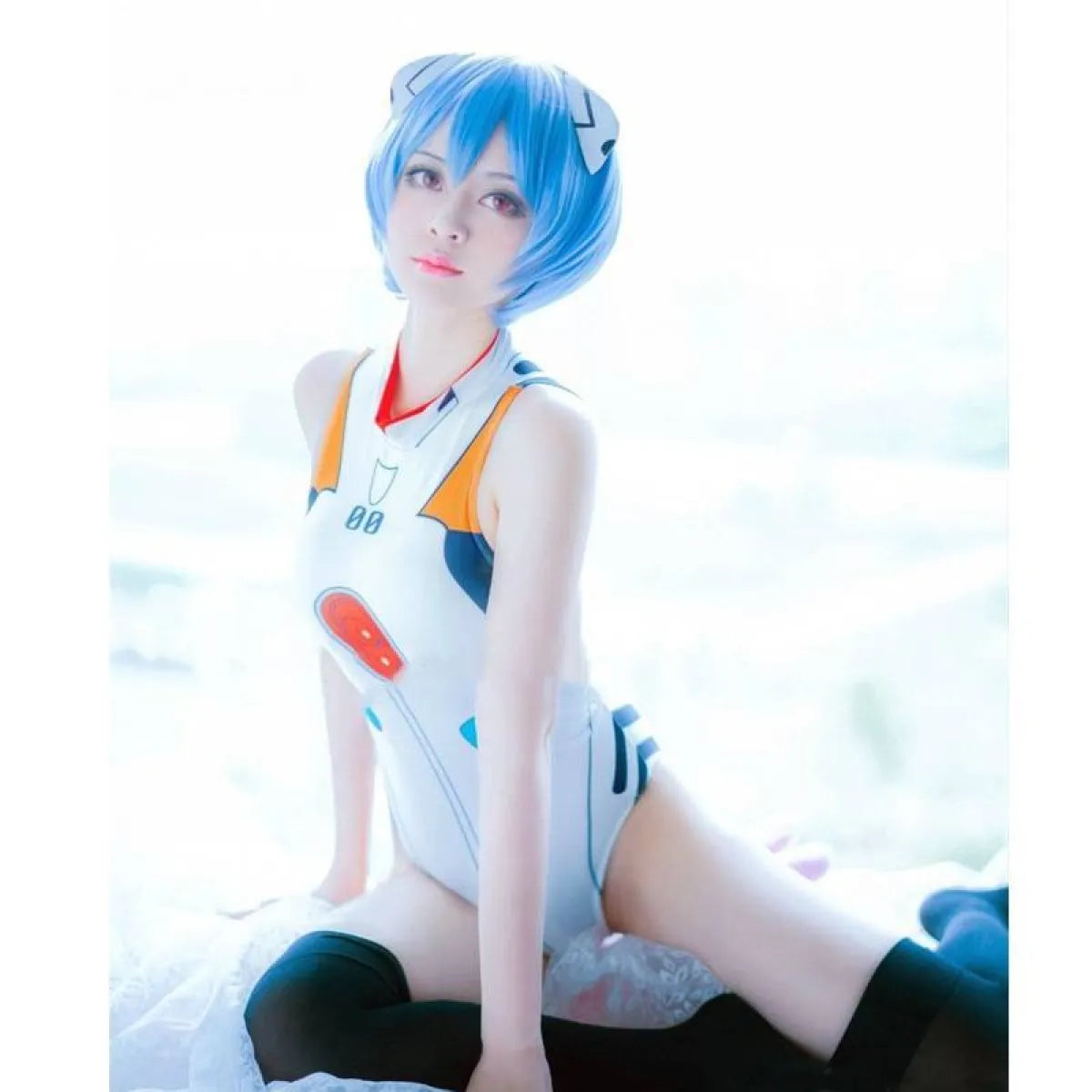 D.VA, Mercy, Asuka Cosplay Swimsuit