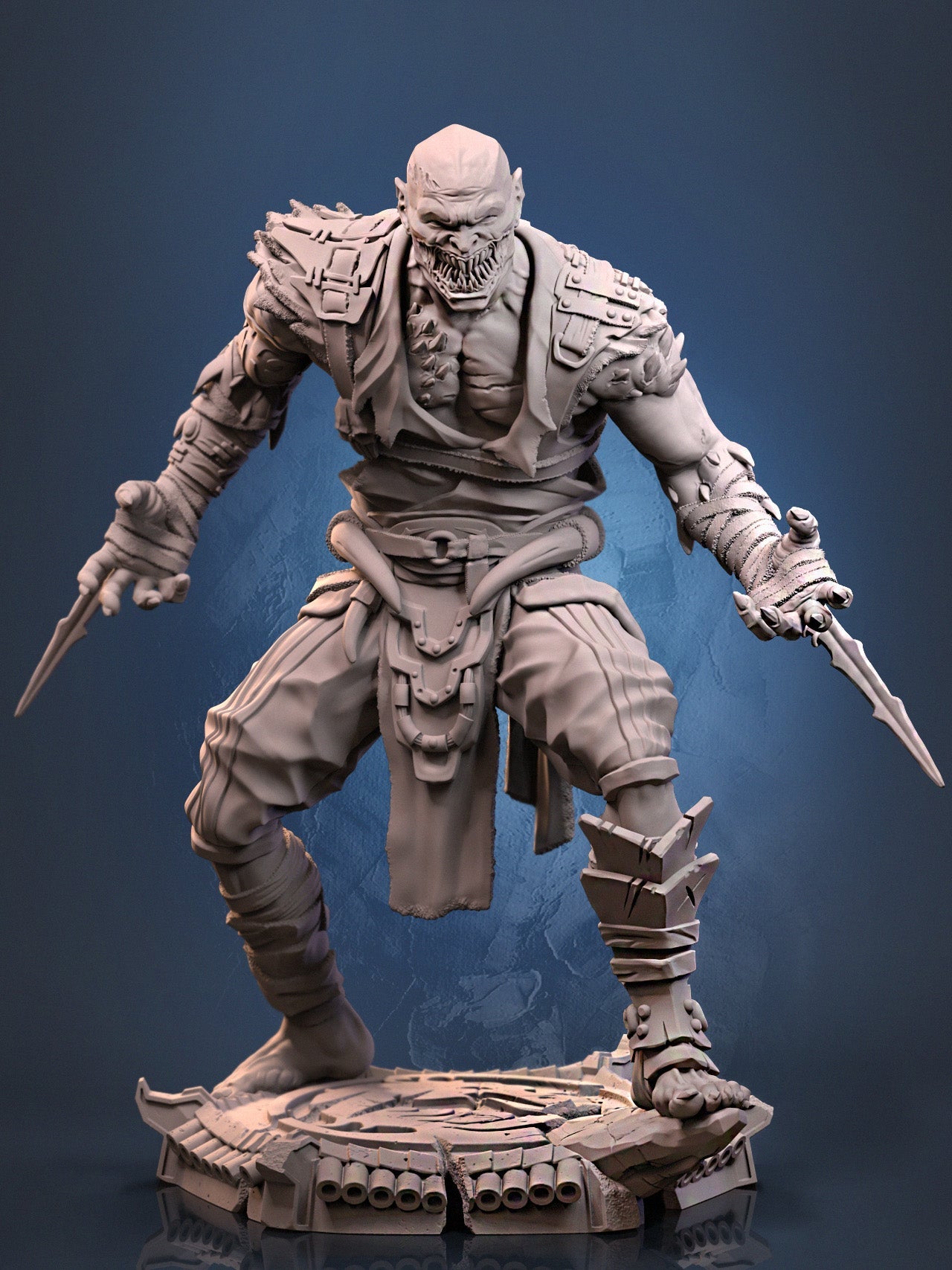 Melted Asssassin - Mortal Kombat Inspired Assassin Miniature