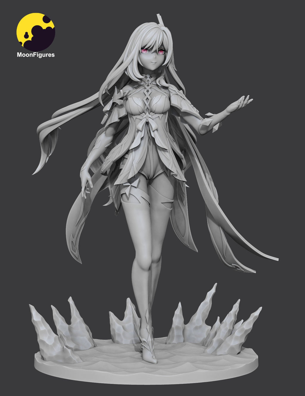 Skirk - Genshin Impact - 1:10 Scale Figure