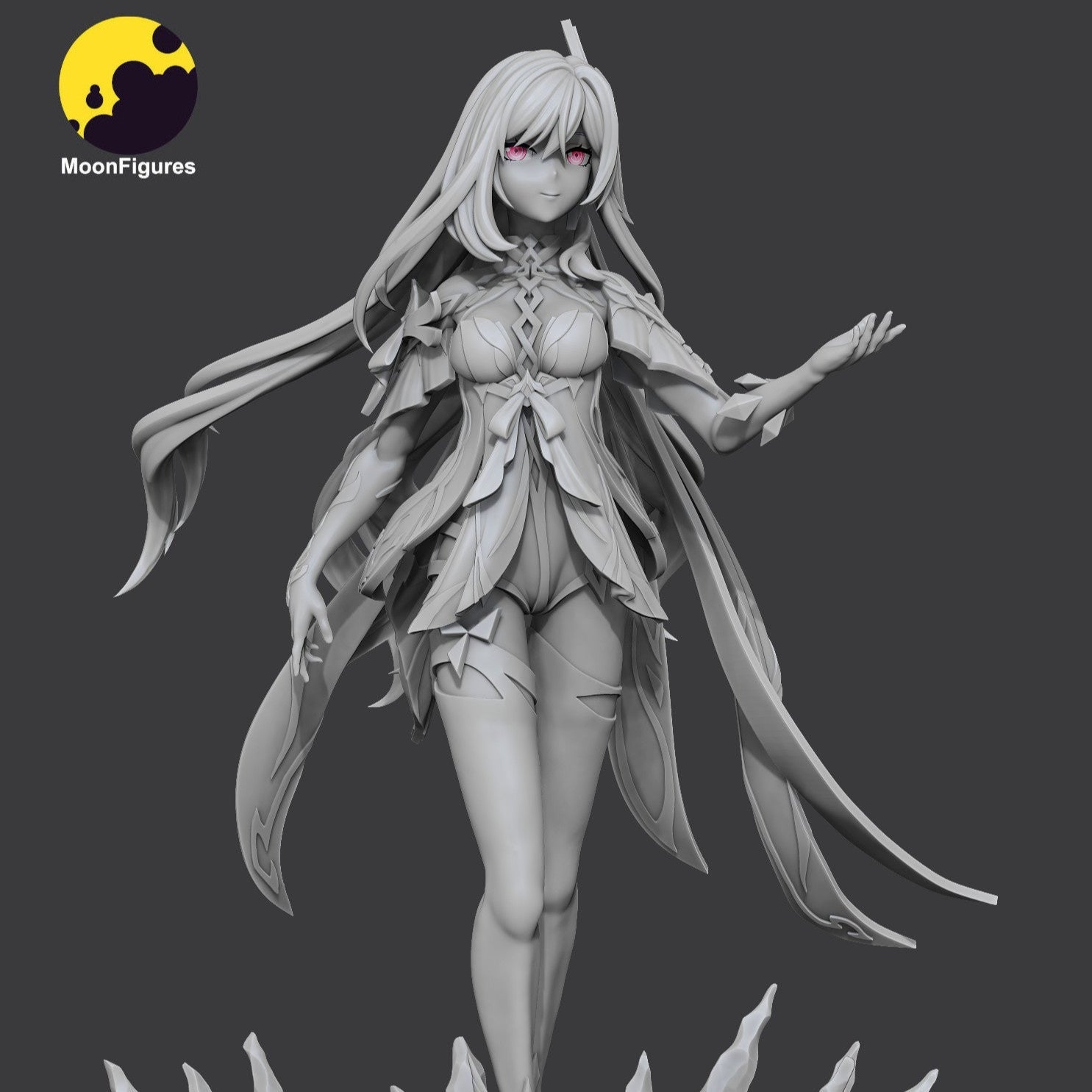 Skirk - Genshin Impact - 1:10 Scale Figure