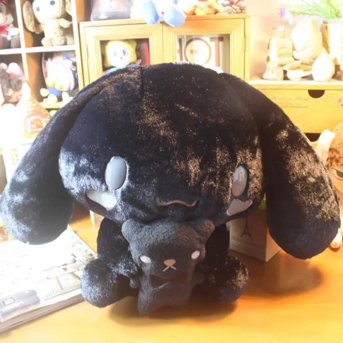 Sanrio Black Cinnamoroll Plush Toy - Kawaii Stuffed Animal