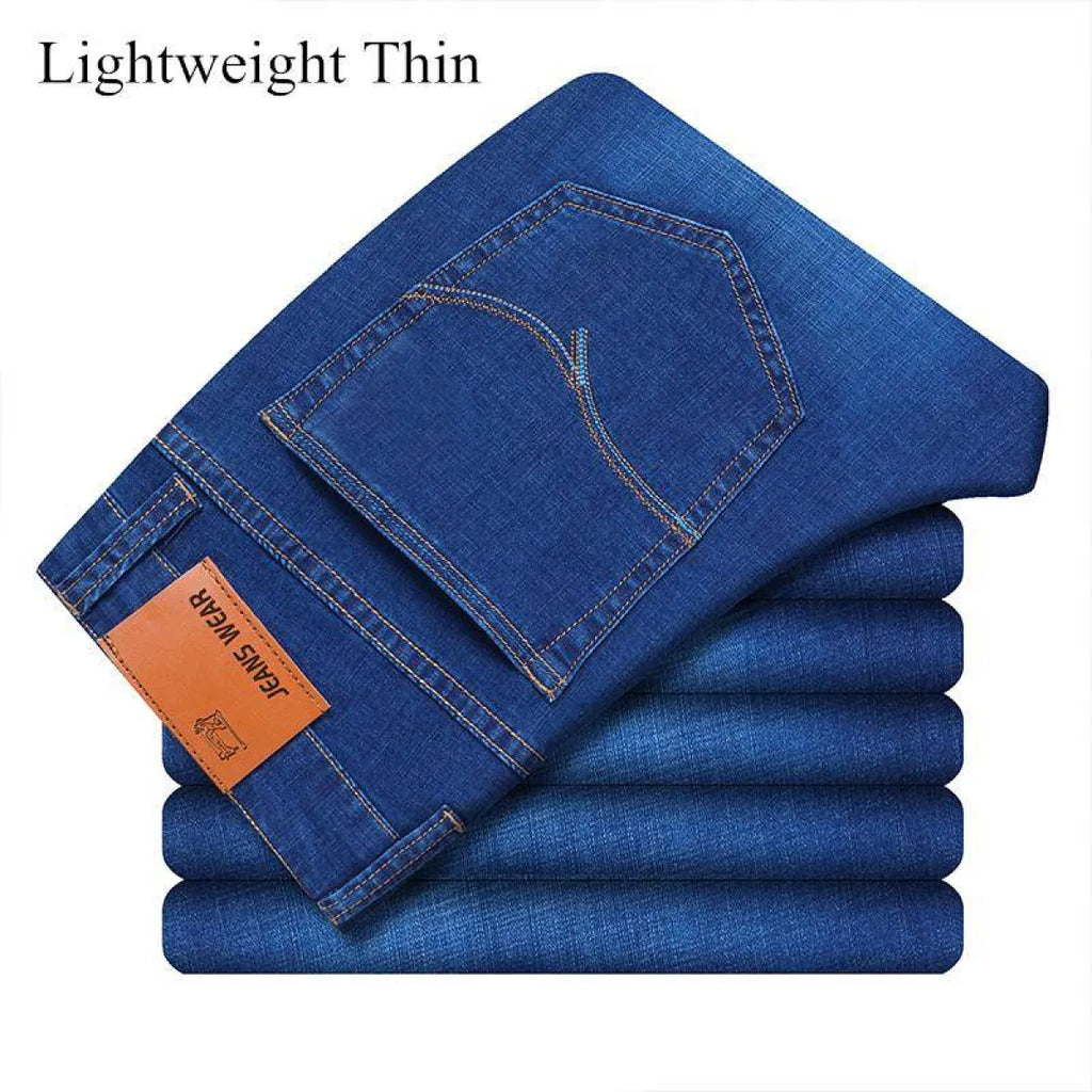 Men's Black Straight Pants