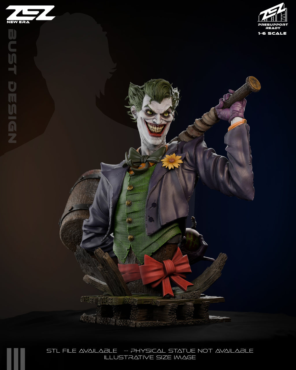 The Joker - DC Comics / Batman - 1:6 Scale, Bust