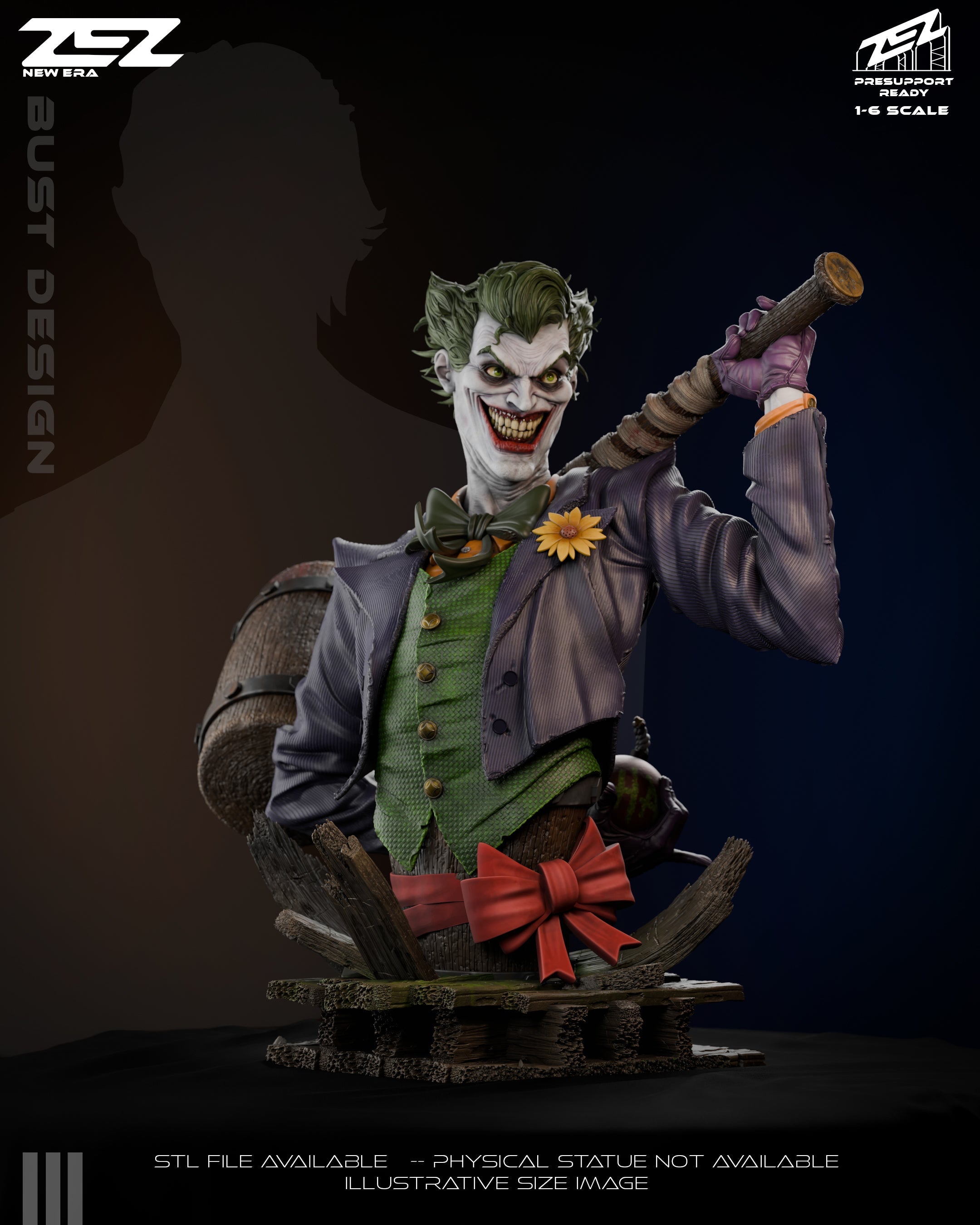 The Joker - DC Comics / Batman - 1:6 Scale, Bust