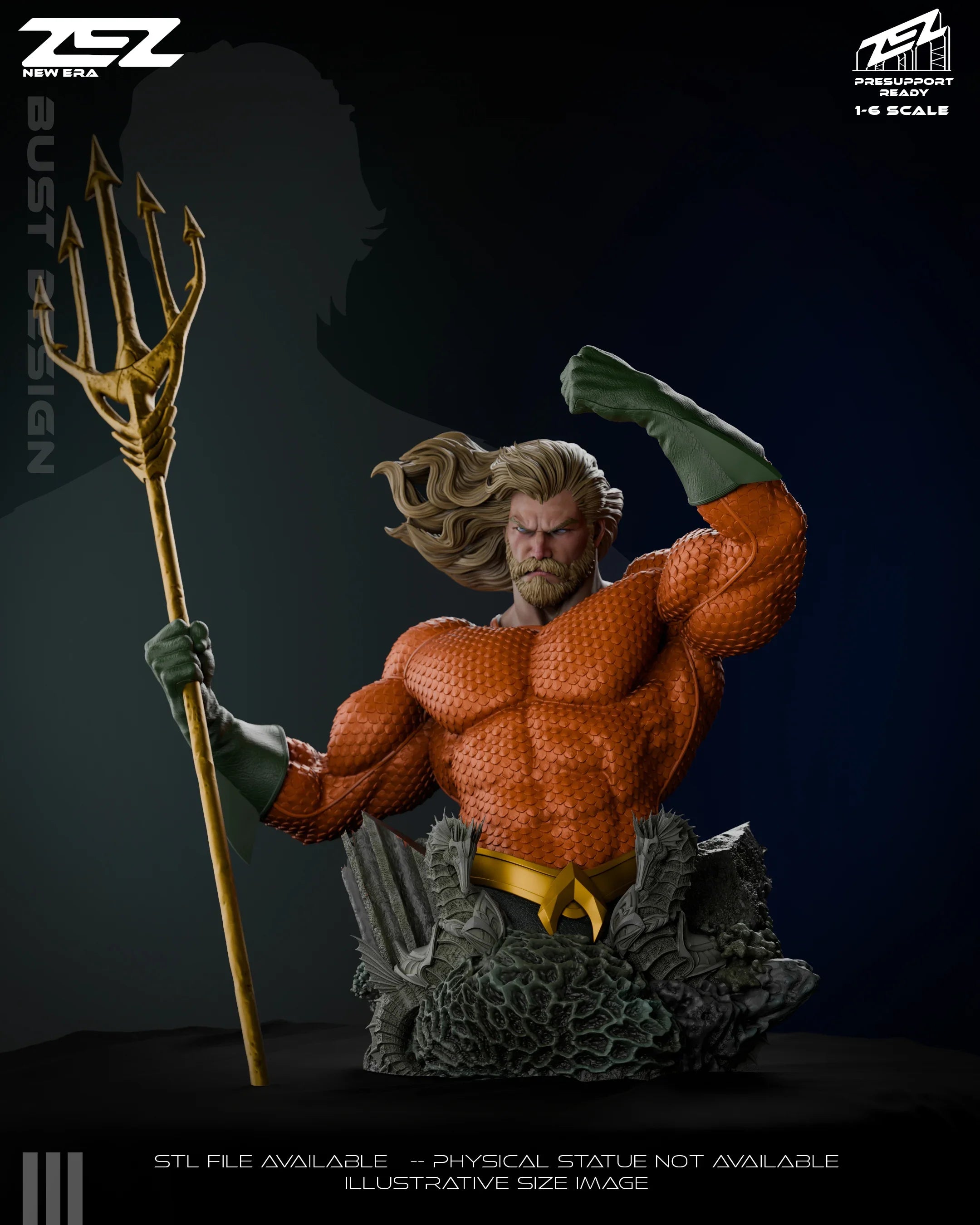 Aquaman - DC Comics - 1:6, Bust