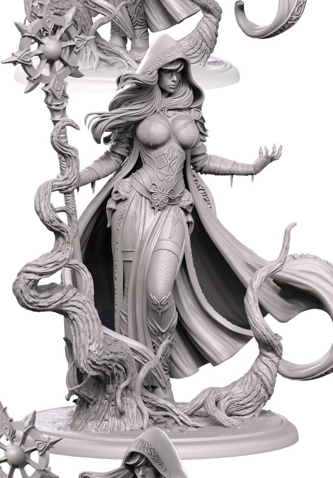 Iskareth Nightbloom - Blood Mage (SFW/NSFW 18+) - 75mm Scale