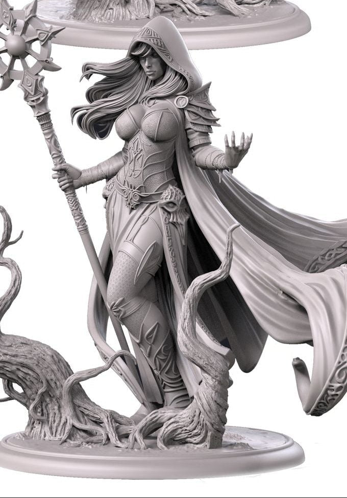 Iskareth Nightbloom - Blood Mage (SFW/NSFW 18+) - 75mm Scale