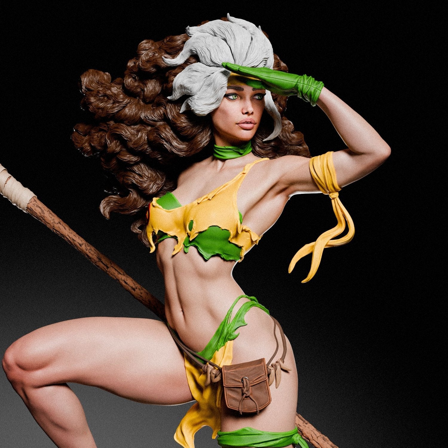Rogue Savage - Marvel Comics / X-Men (SFW/NSFW 18+ Only) - 1:6, 1:9 Scale Figures & Bust