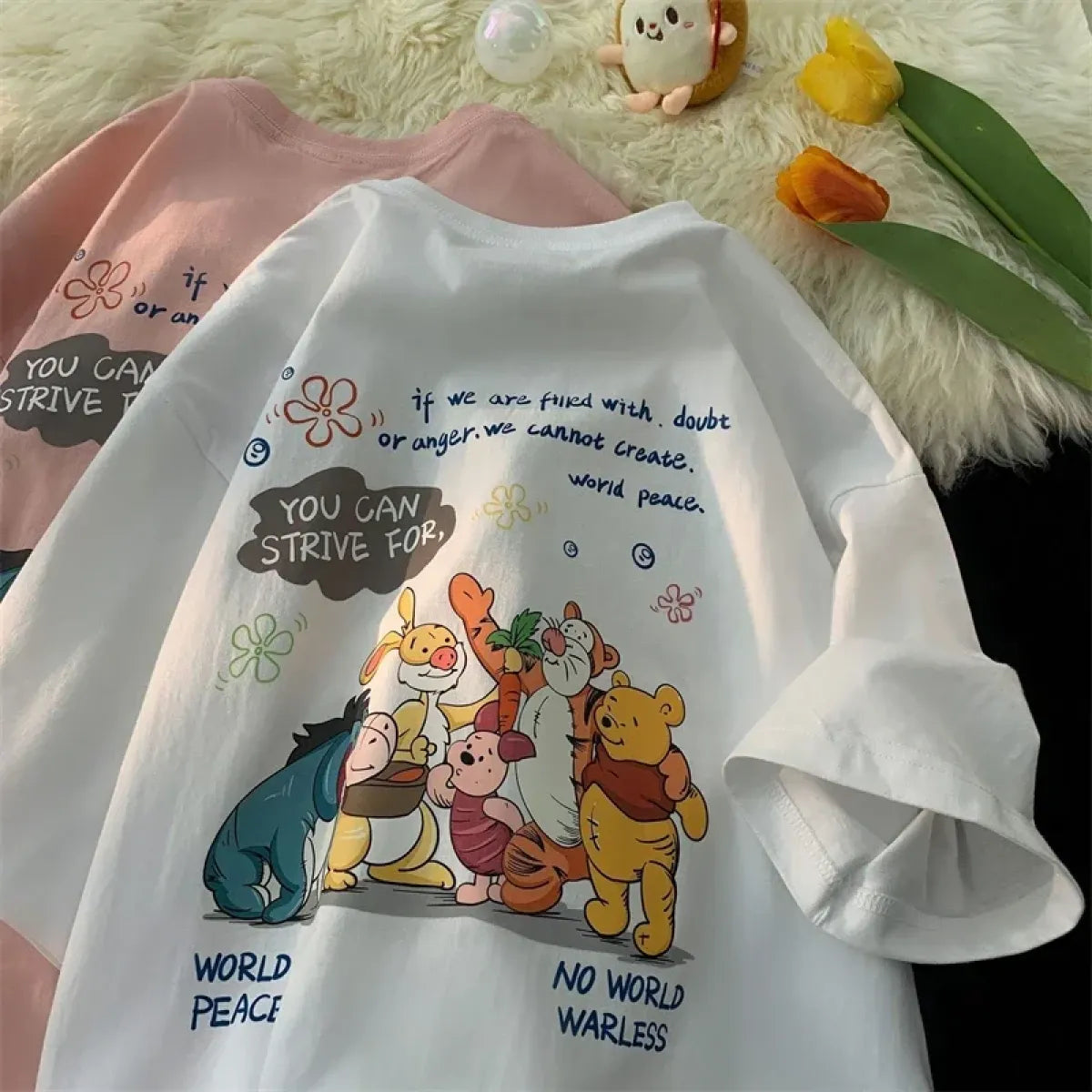 Harajuku Cartoon Graphic T-Shirt