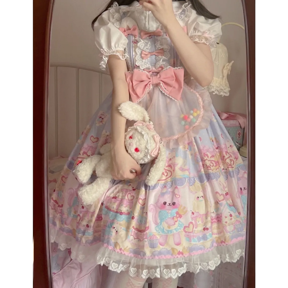 Cute Cat Pastry Chef Lolita