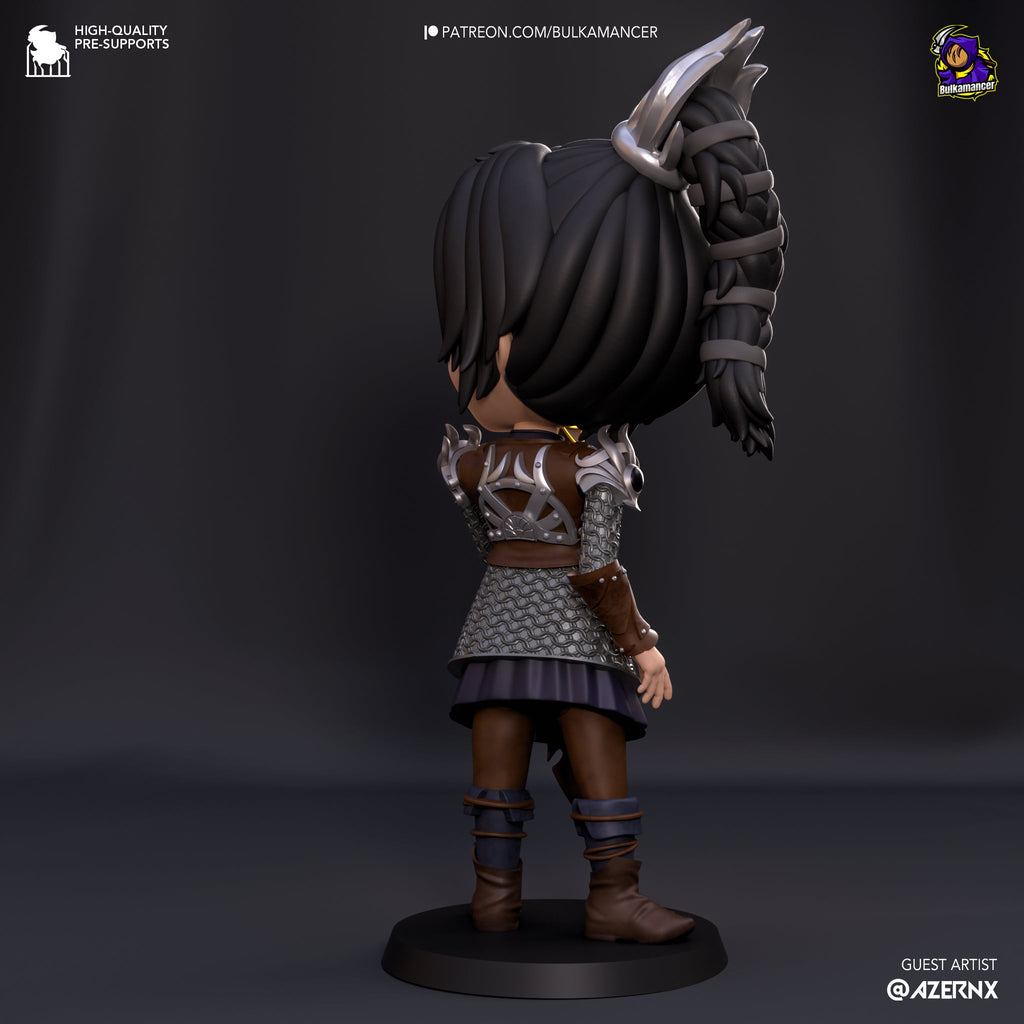 Chibi Shadowheart - Baldur's Gate Figure