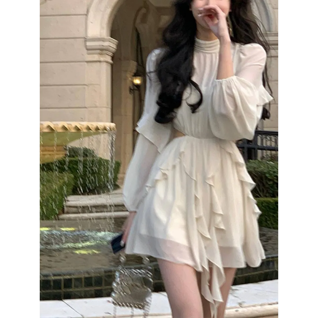 Chiffon Delight Mini Dress