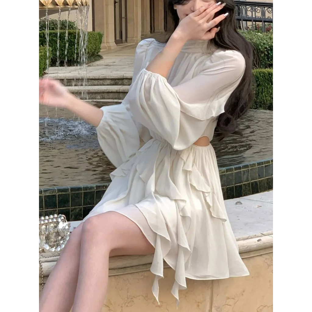 Chiffon Delight Mini Dress