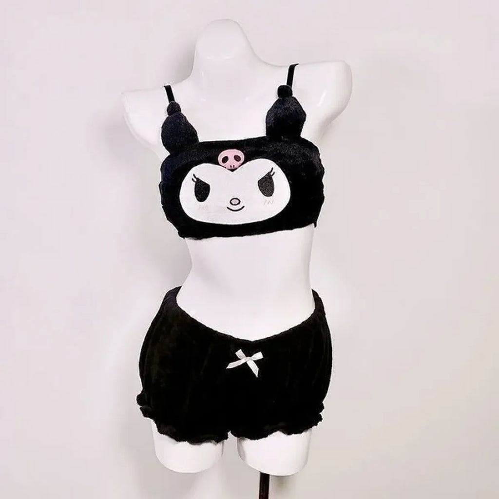 Kuromi My Melody Cinnamoroll Pajamas