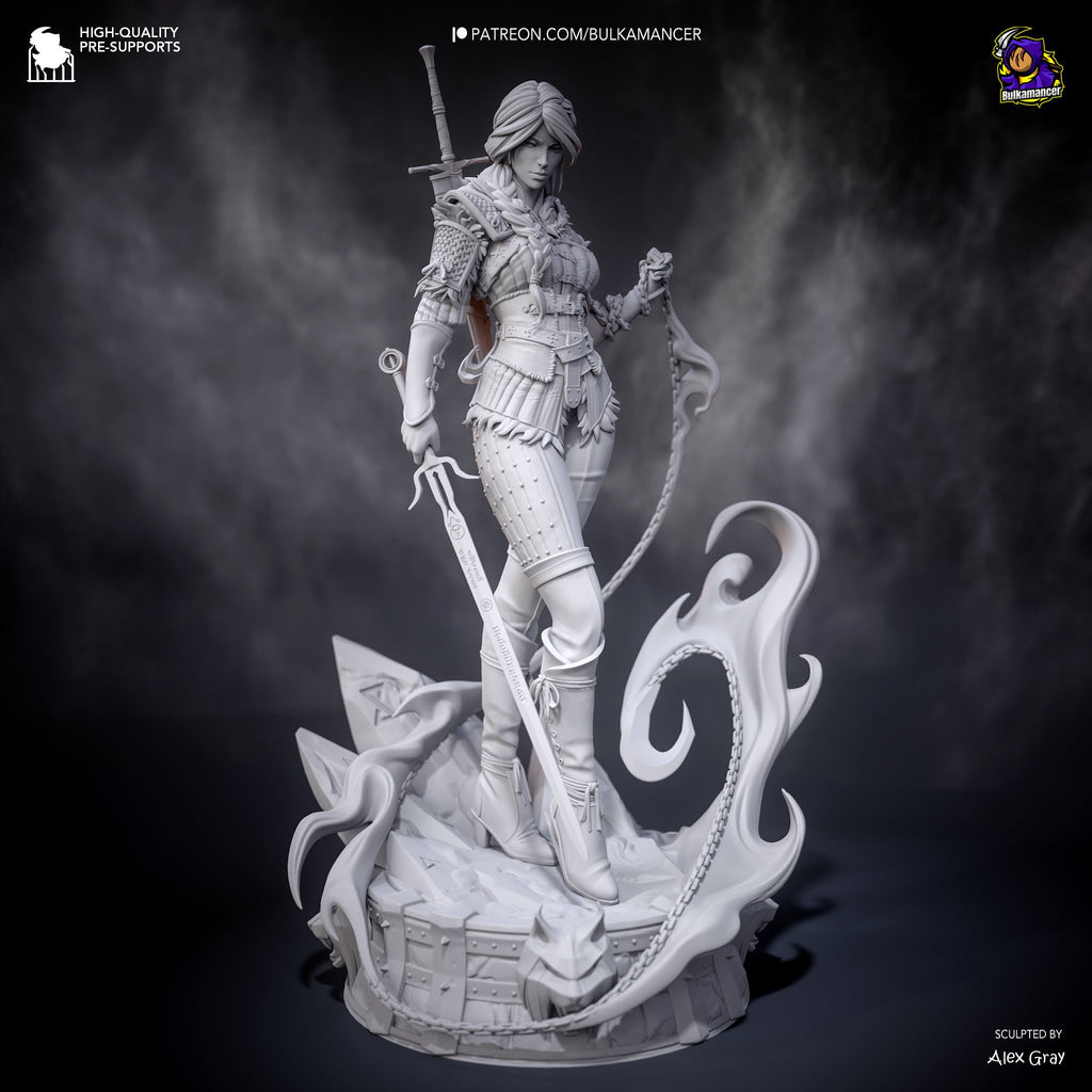 Stylized Ciri - The Witcher - 1:8 Scale Figure