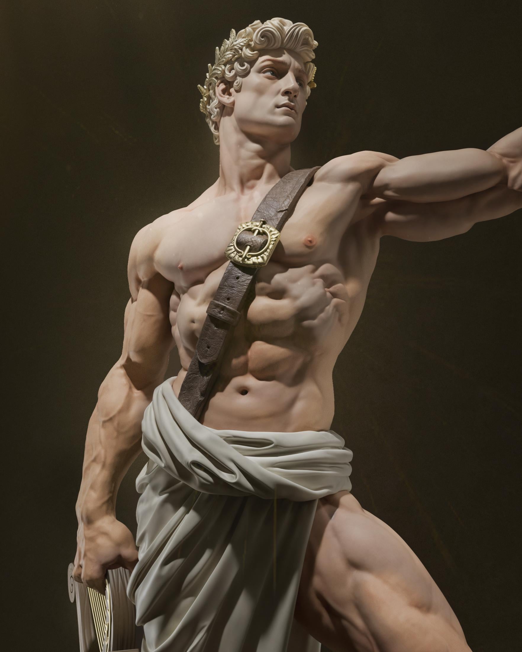 Apollo - Greek God -  1:6, 1:9 Scale Figures & Bust