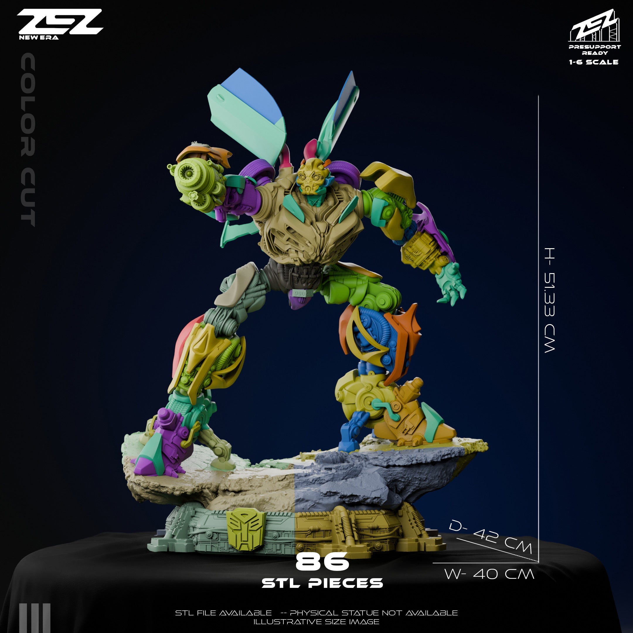 Bumblebee - Transformers - 1:18 Scale Figure